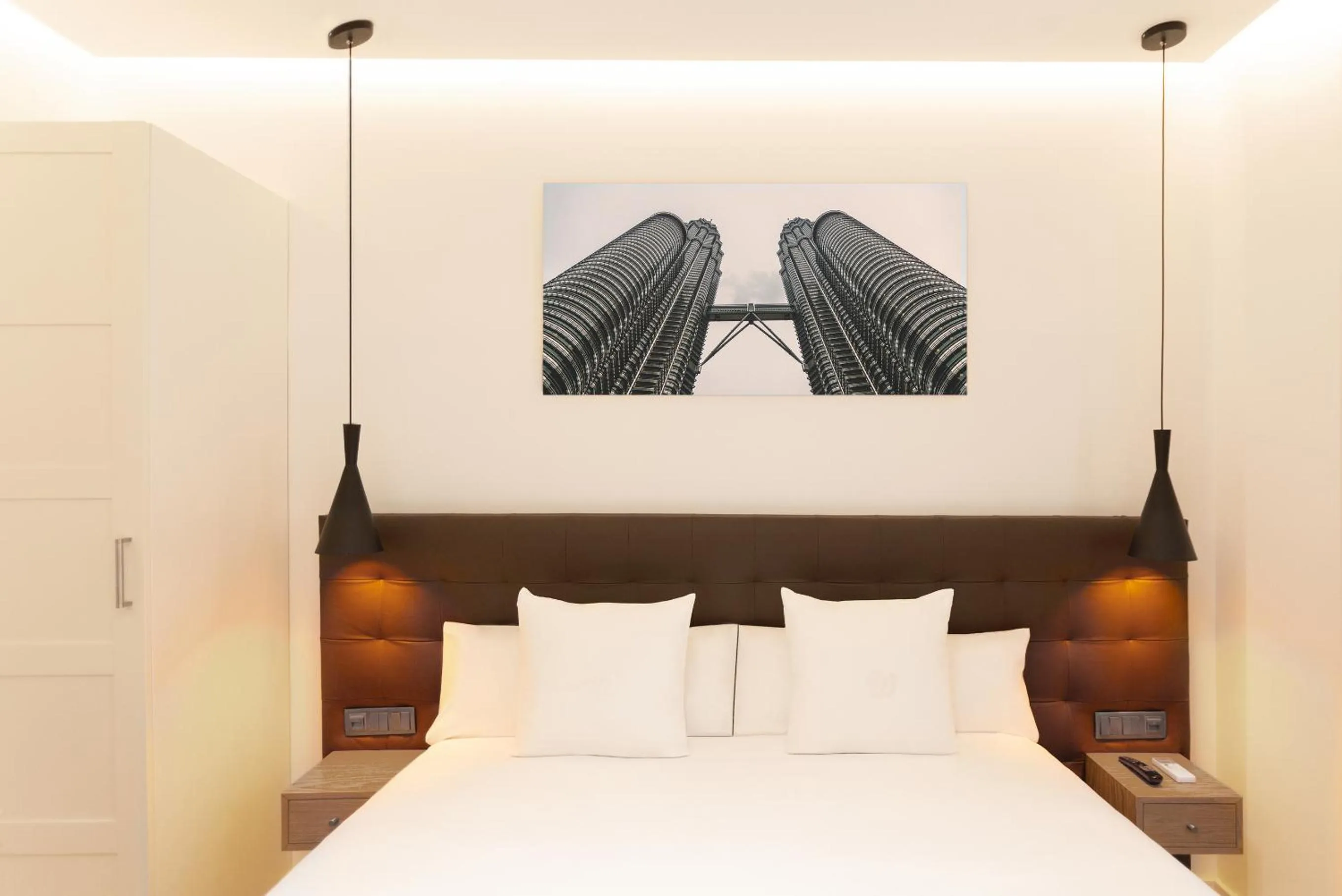 Bed in Woohoo Rooms Boutique Gran Vía