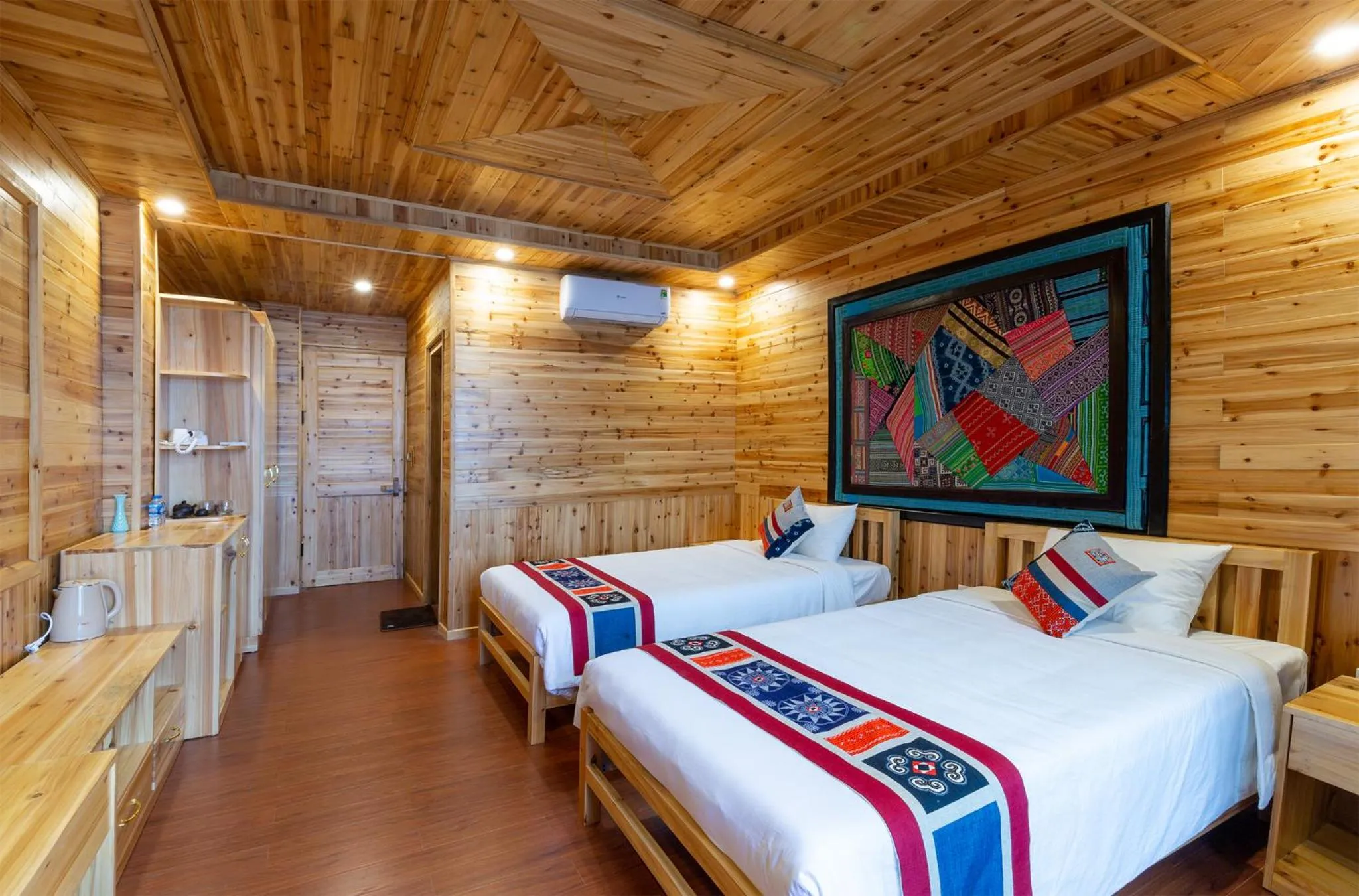 Bed in Arista Homestay