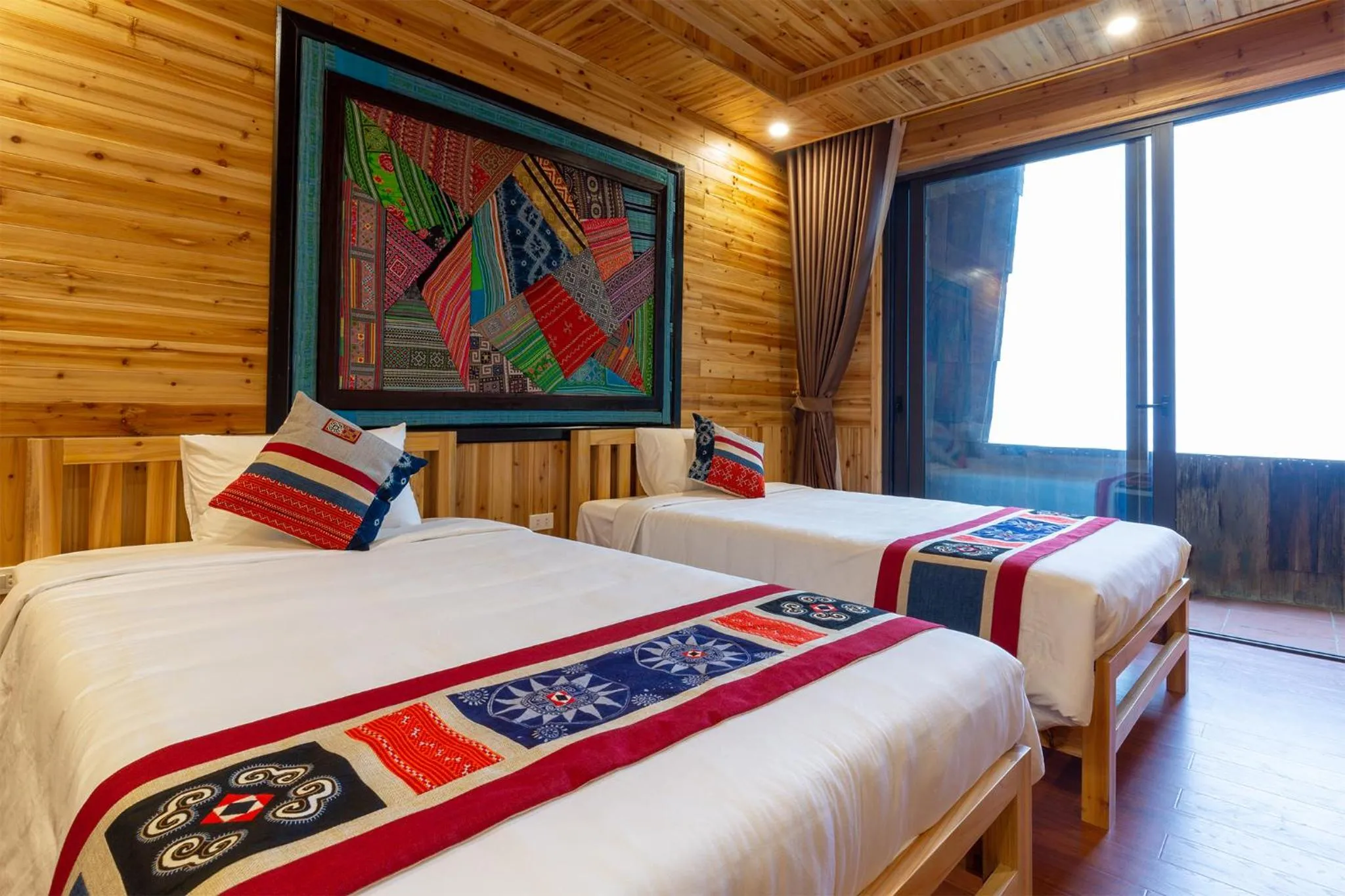 Bed in Arista Homestay