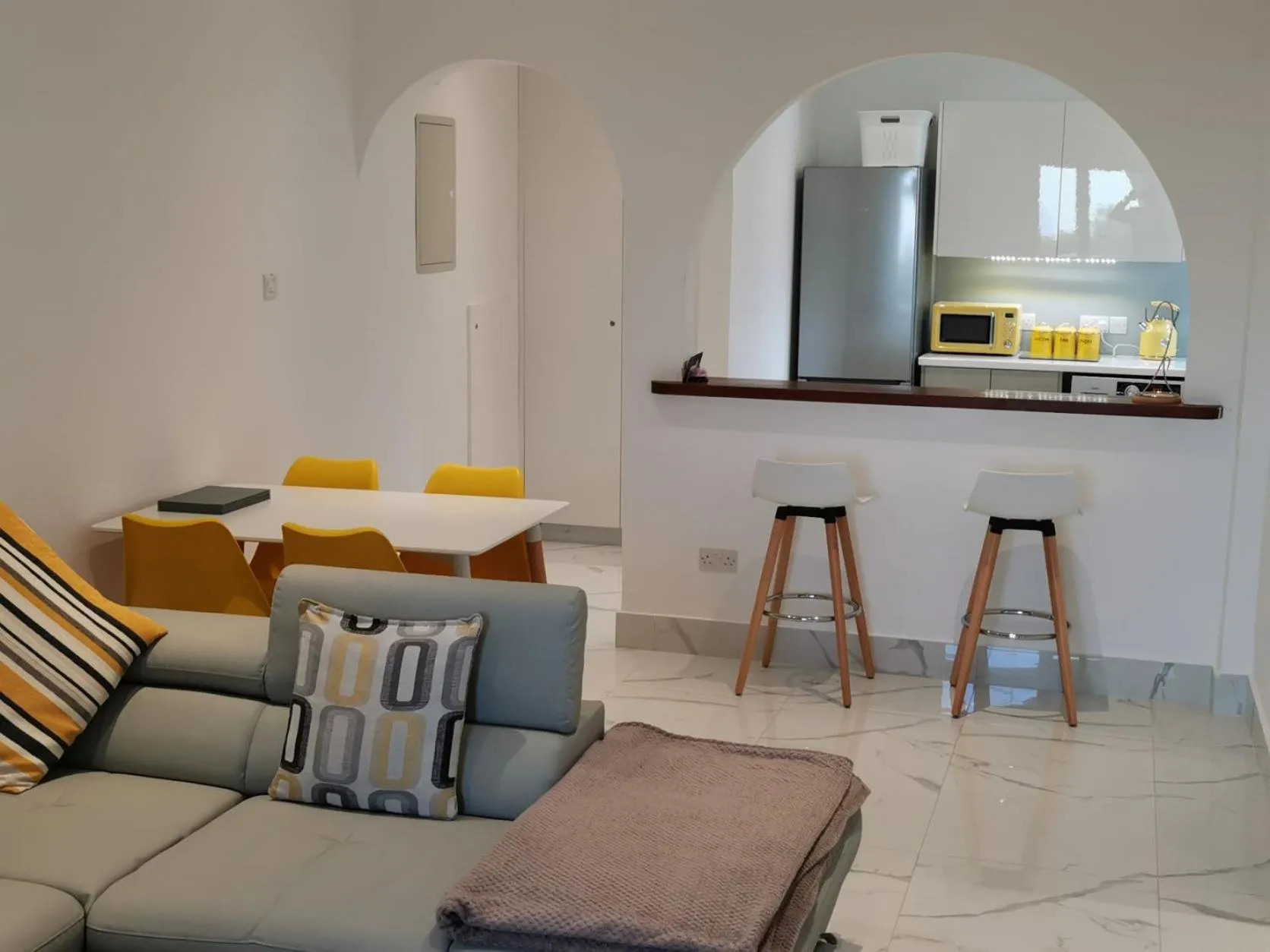 Dining area in Paphos Gardens Apartment