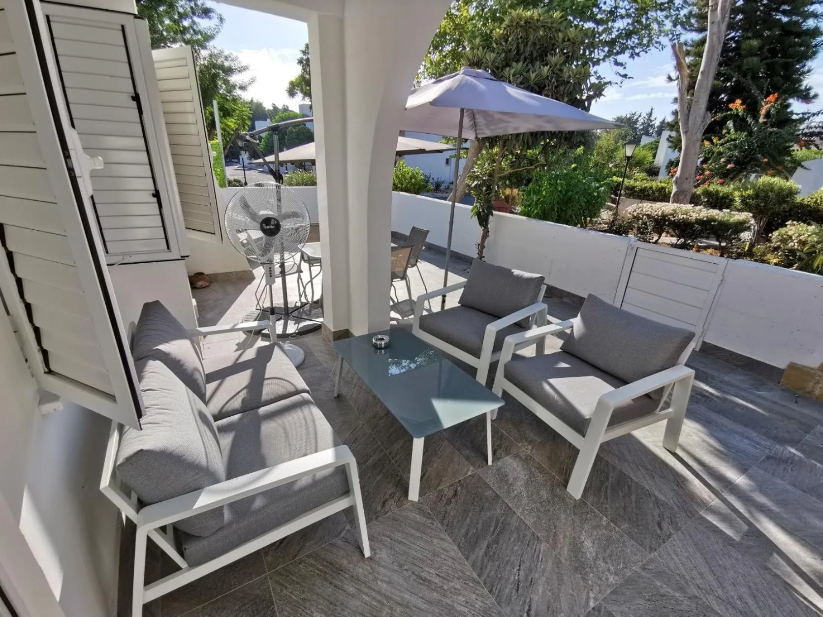 Patio in Paphos Gardens Apartment