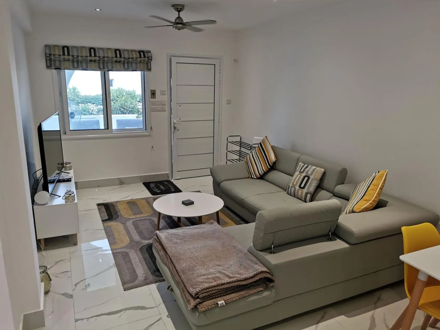 Living room in Paphos Gardens Apartment