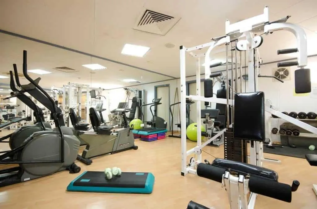 Fitness centre/facilities in Paphos Gardens Apartment