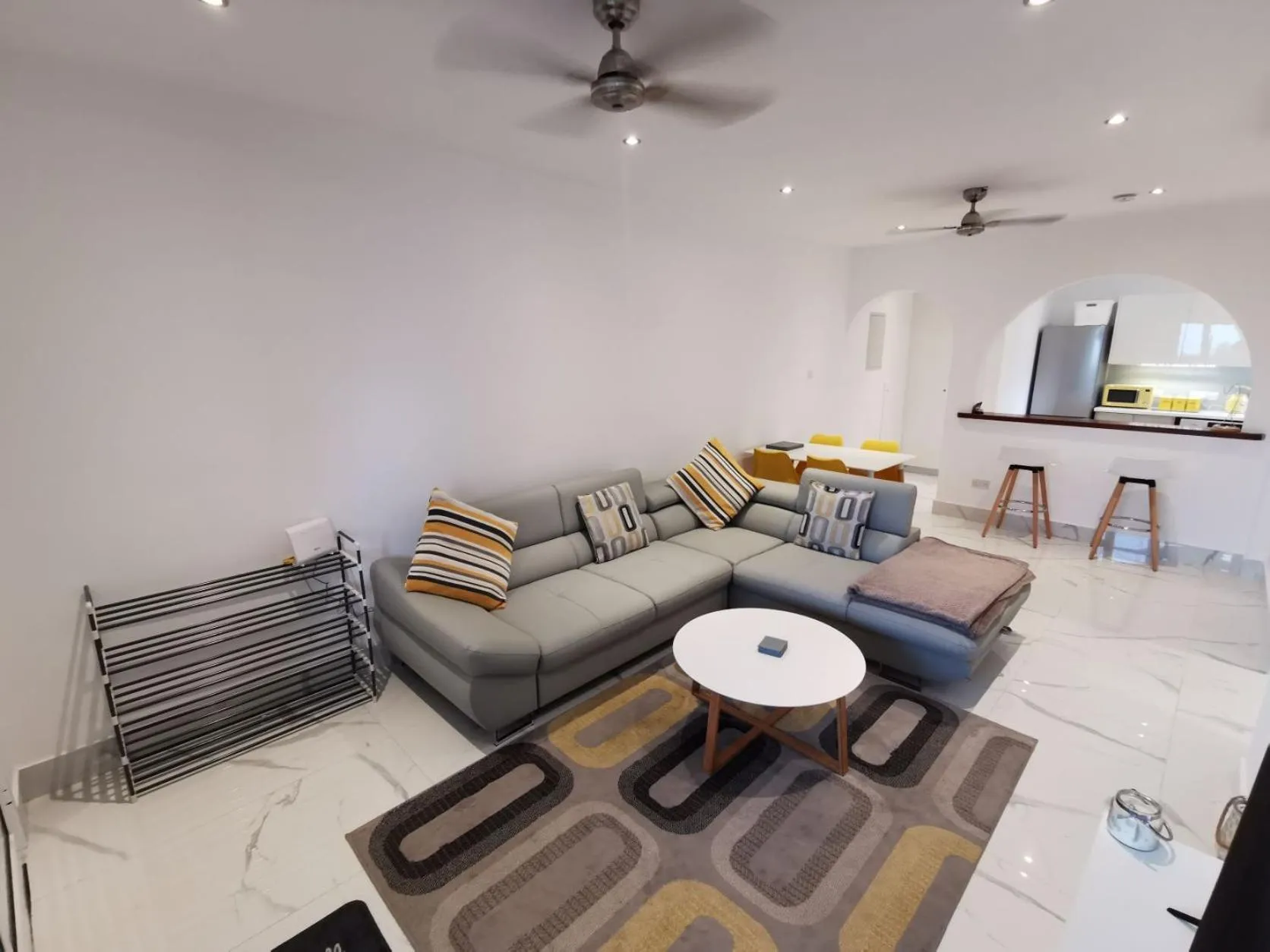 Living room in Paphos Gardens Apartment