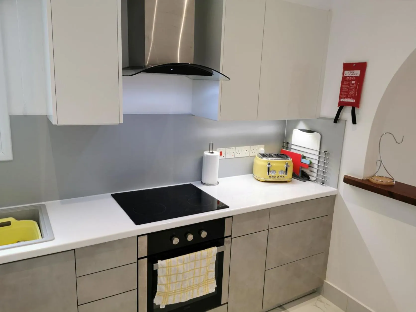 kitchen in Paphos Gardens Apartment