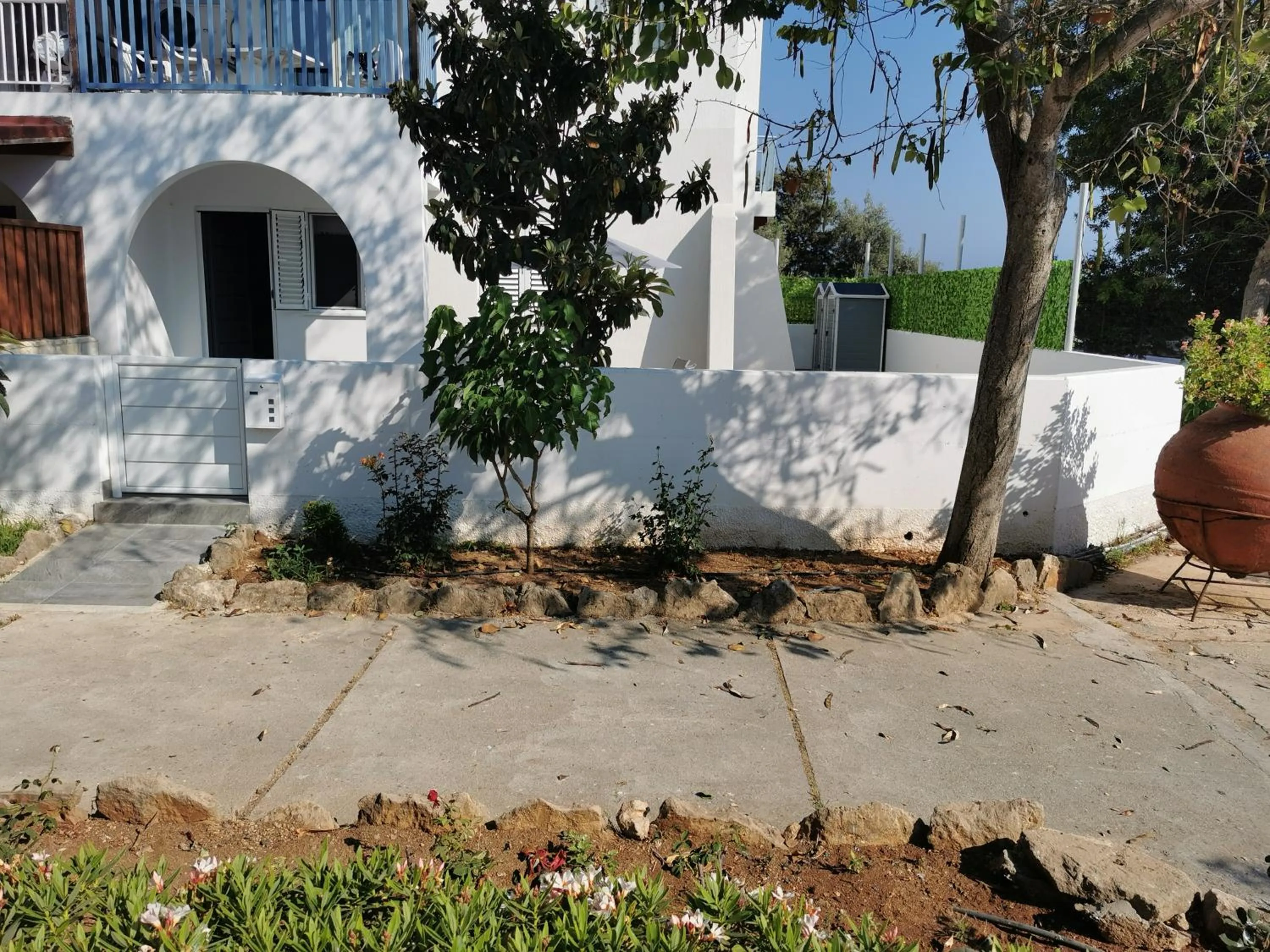 Facade/entrance in Paphos Gardens Apartment