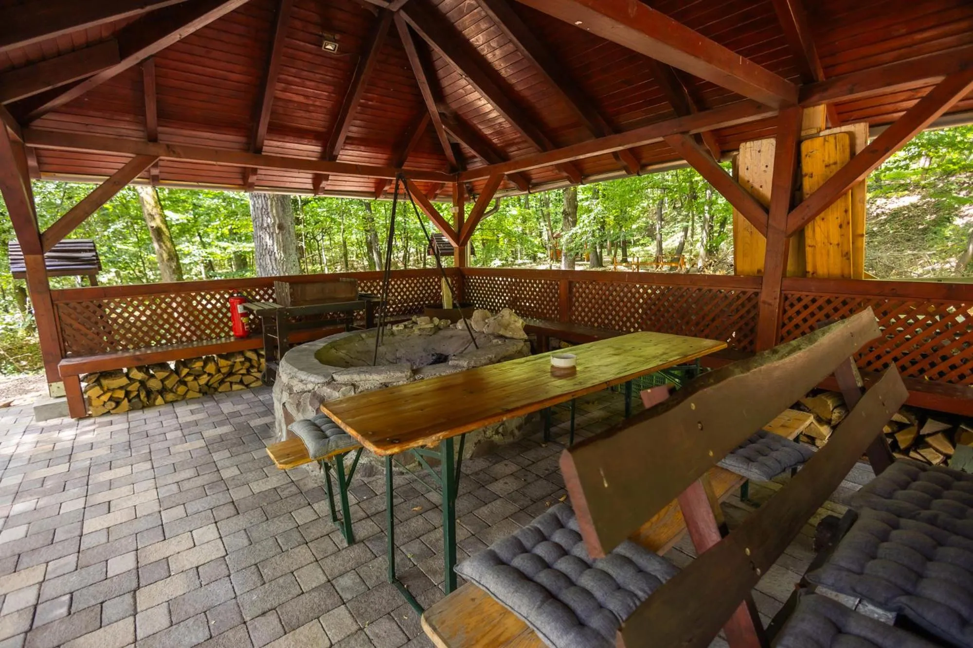 BBQ facilities in 4 Évszak Völgyhotel