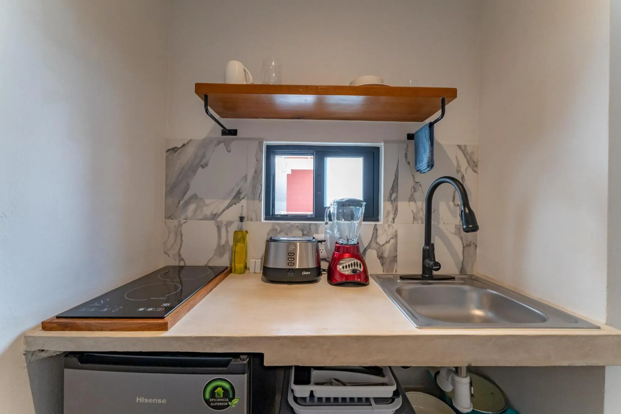 Kitchen or kitchenette in Casa Yako