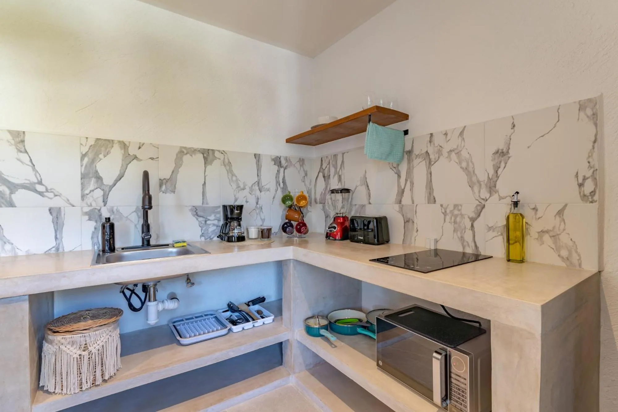 Kitchen or kitchenette in Casa Yako