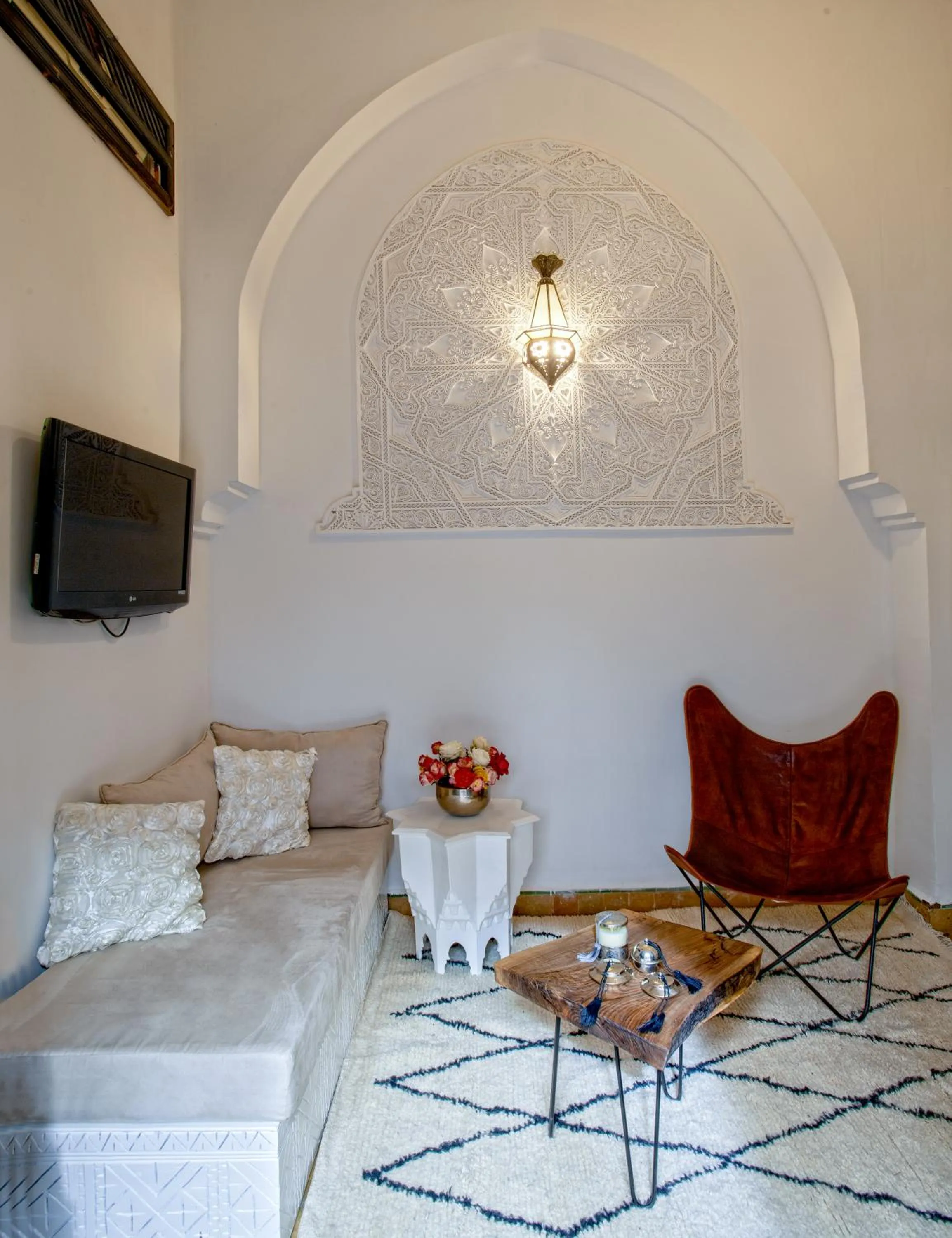 Bed in Riad Basim