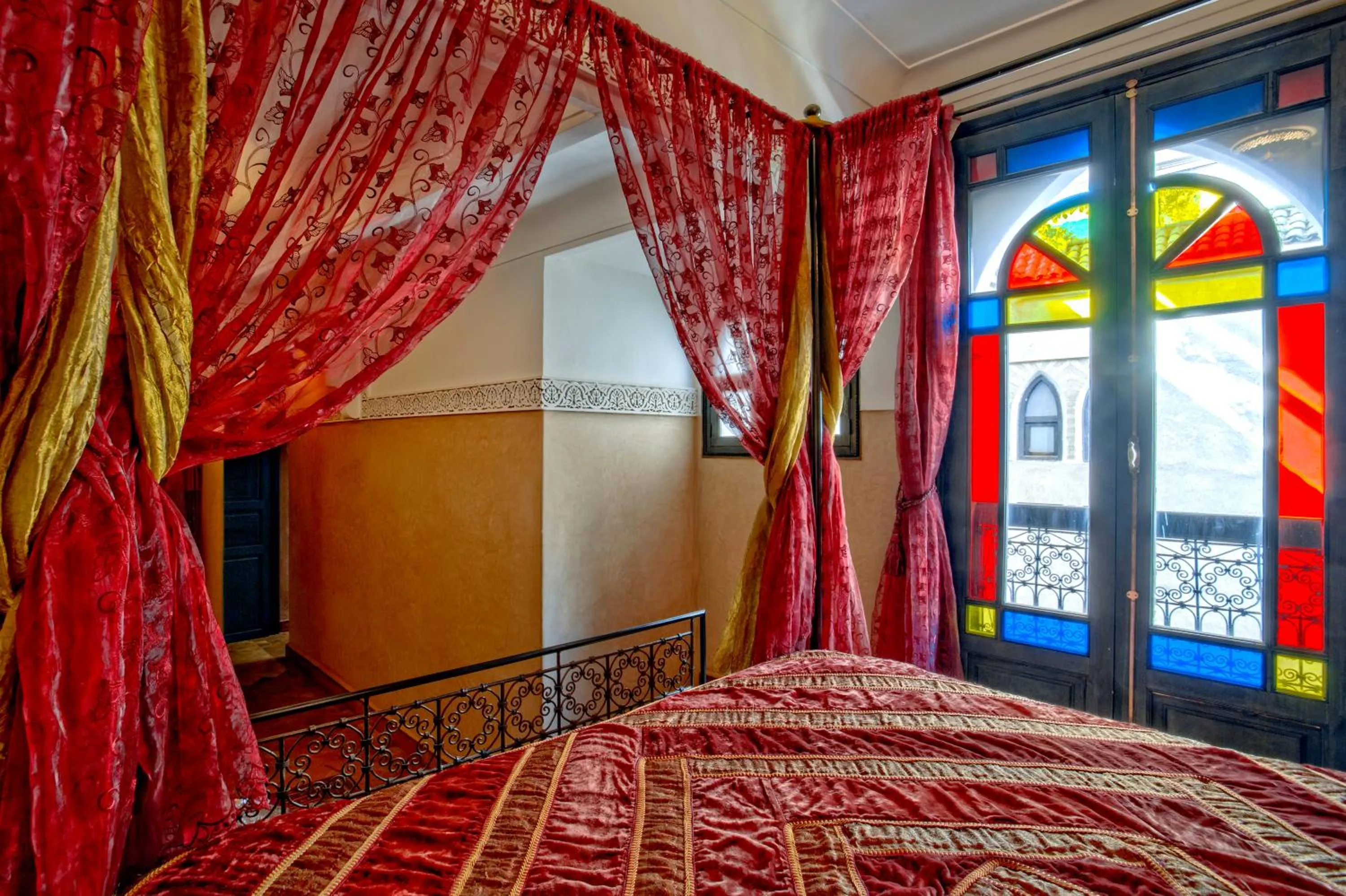 Bed in Riad Basim