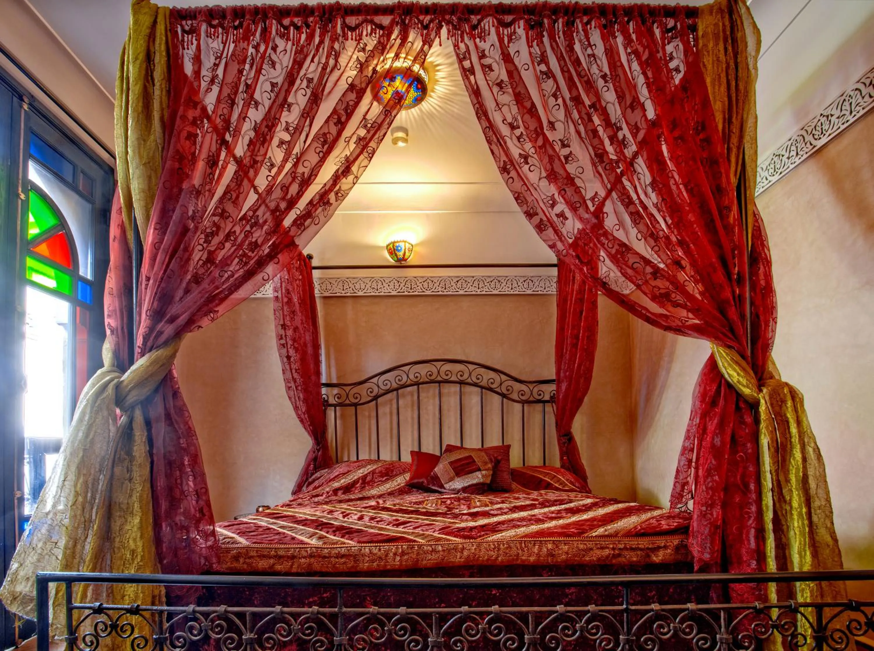 Bed in Riad Basim