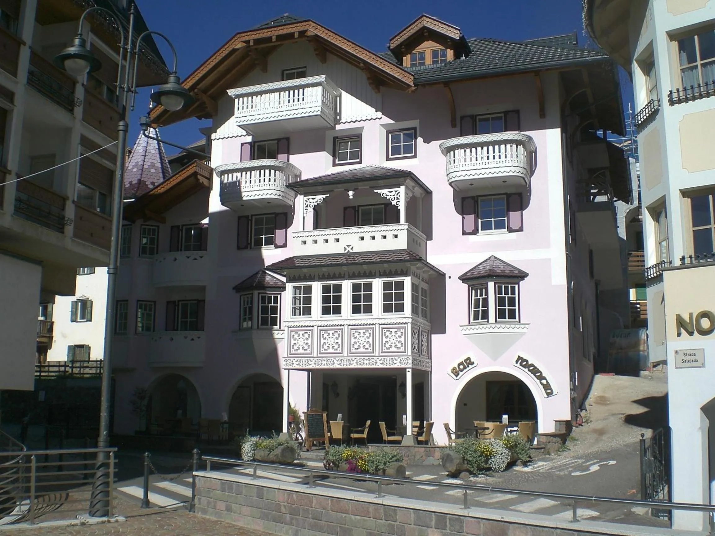 Facade/entrance in Ciasa Mancin Suite-Apartments