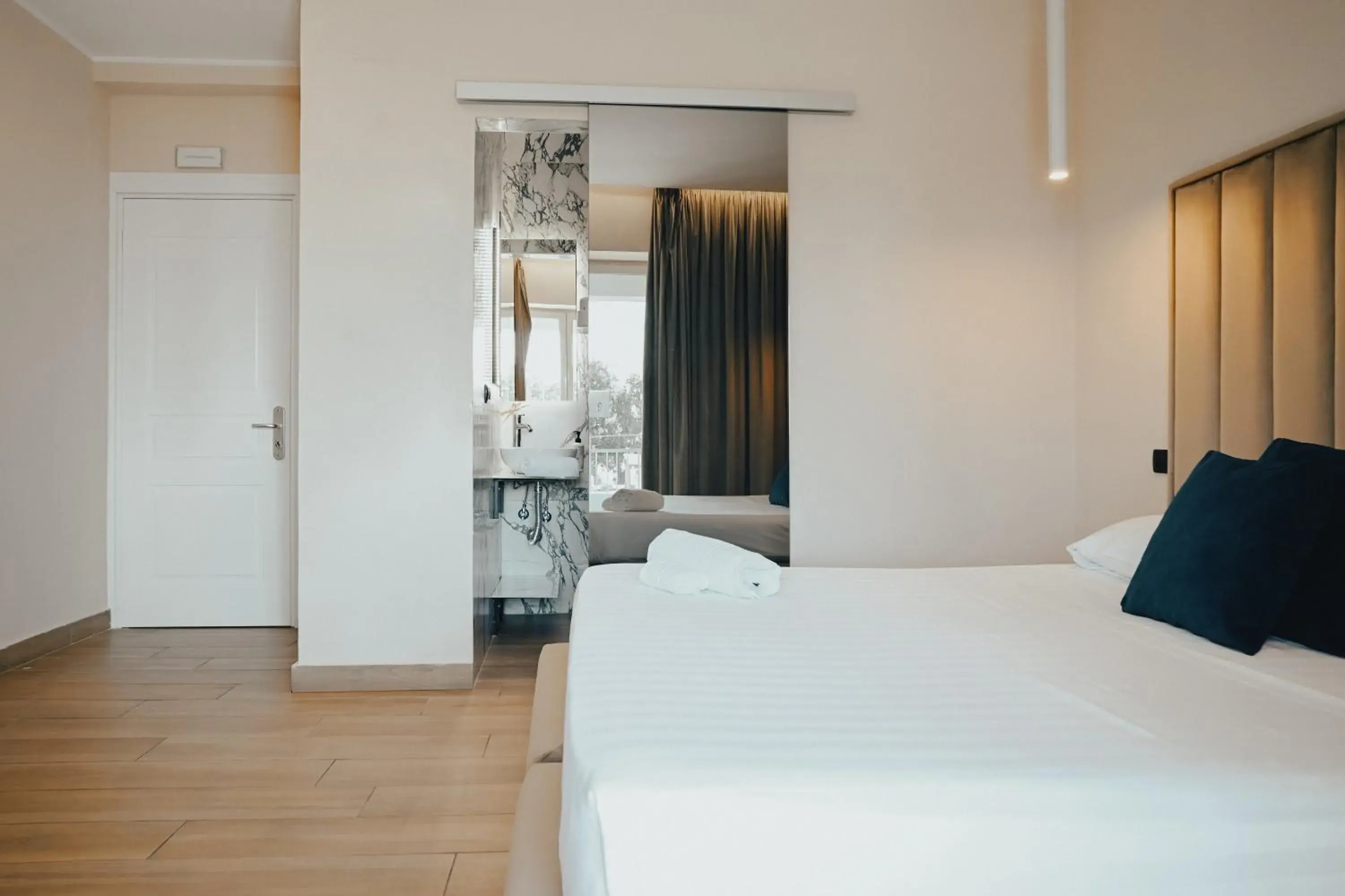 Bed in Puteoli Palace Hotel Bed in Puteoli Palace Hotel