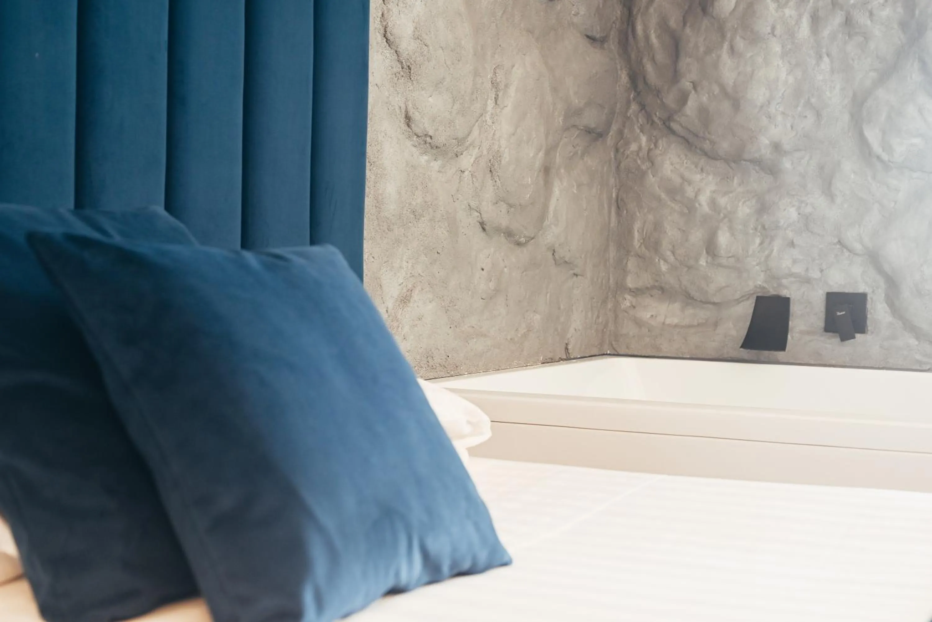 Bed in Puteoli Palace Hotel