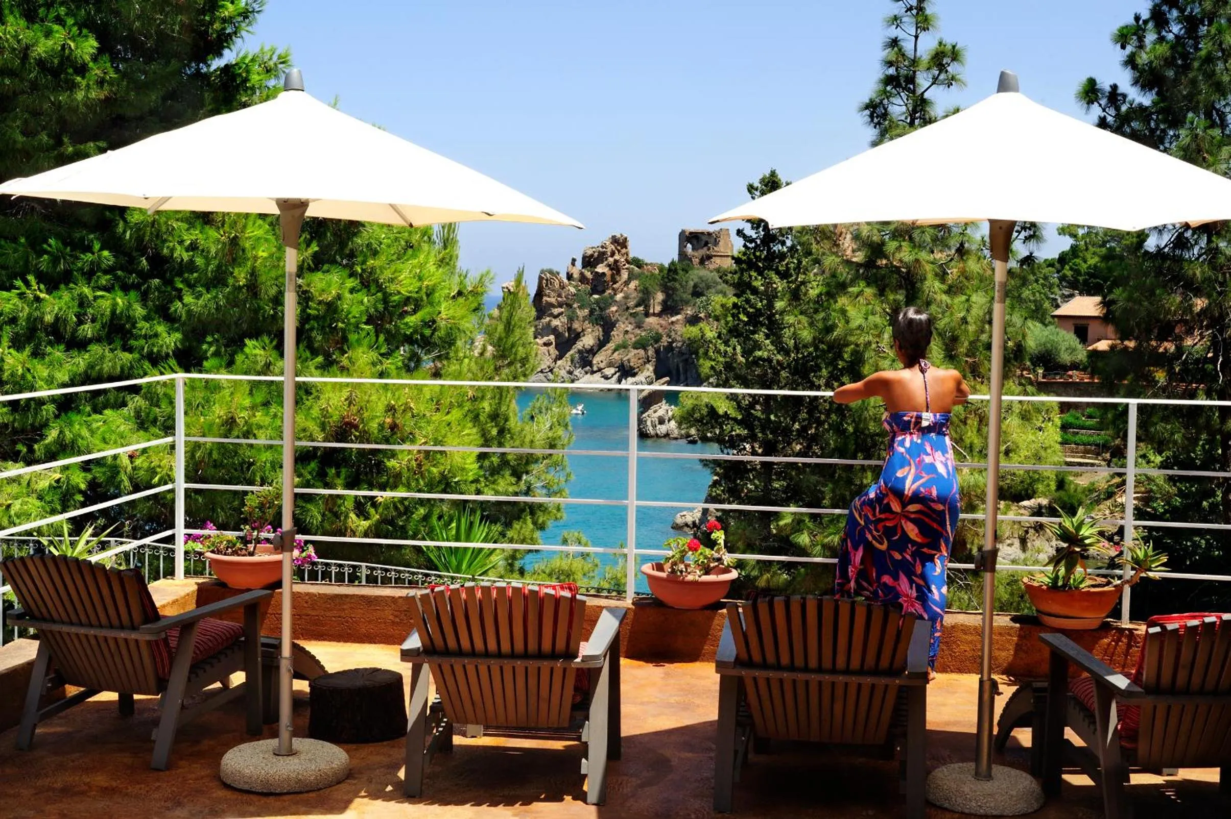 Sea view in Le Calette Bay