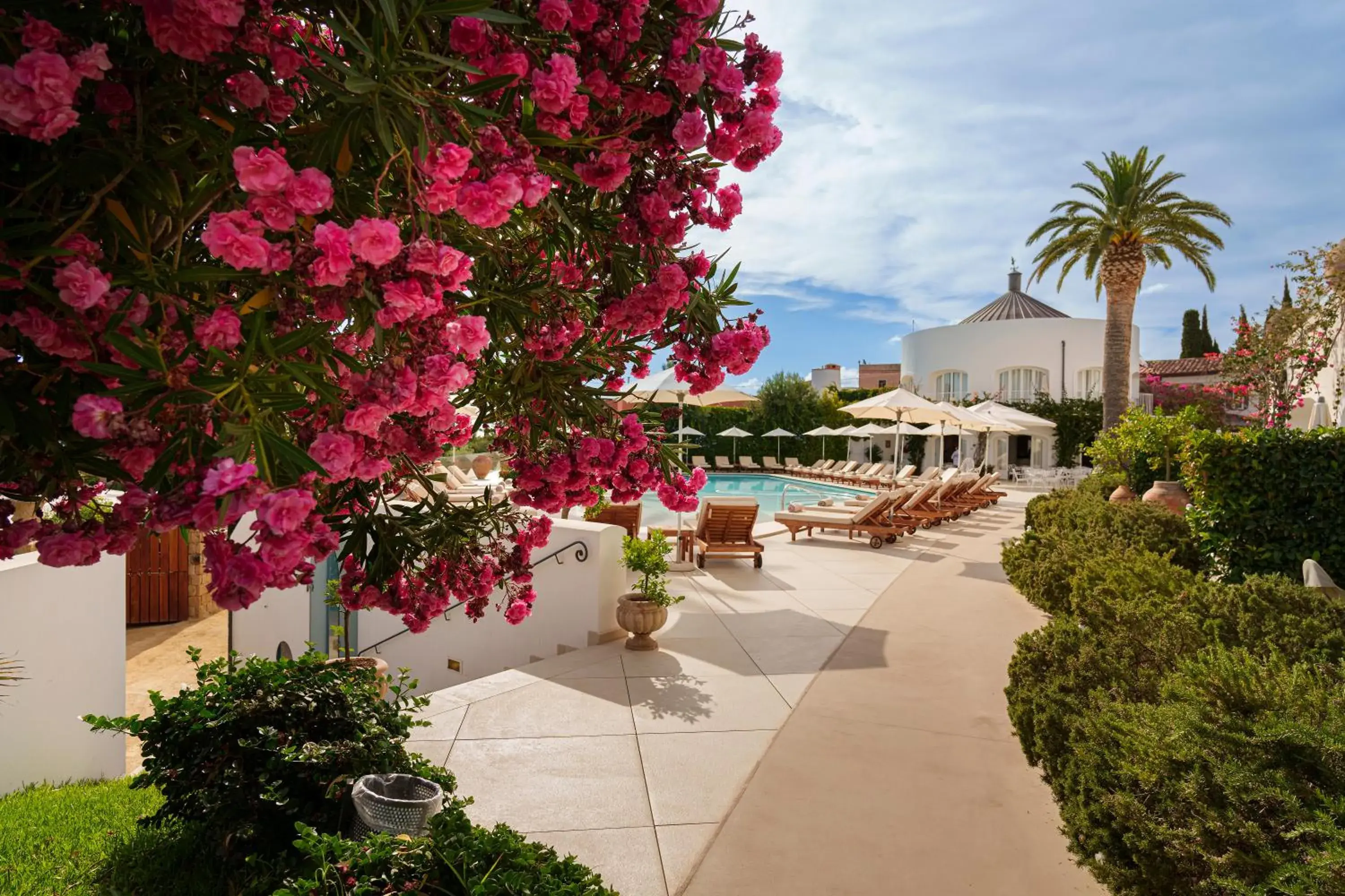 Swimming pool in Le Calette Bay Swimming pool in Le Calette Bay