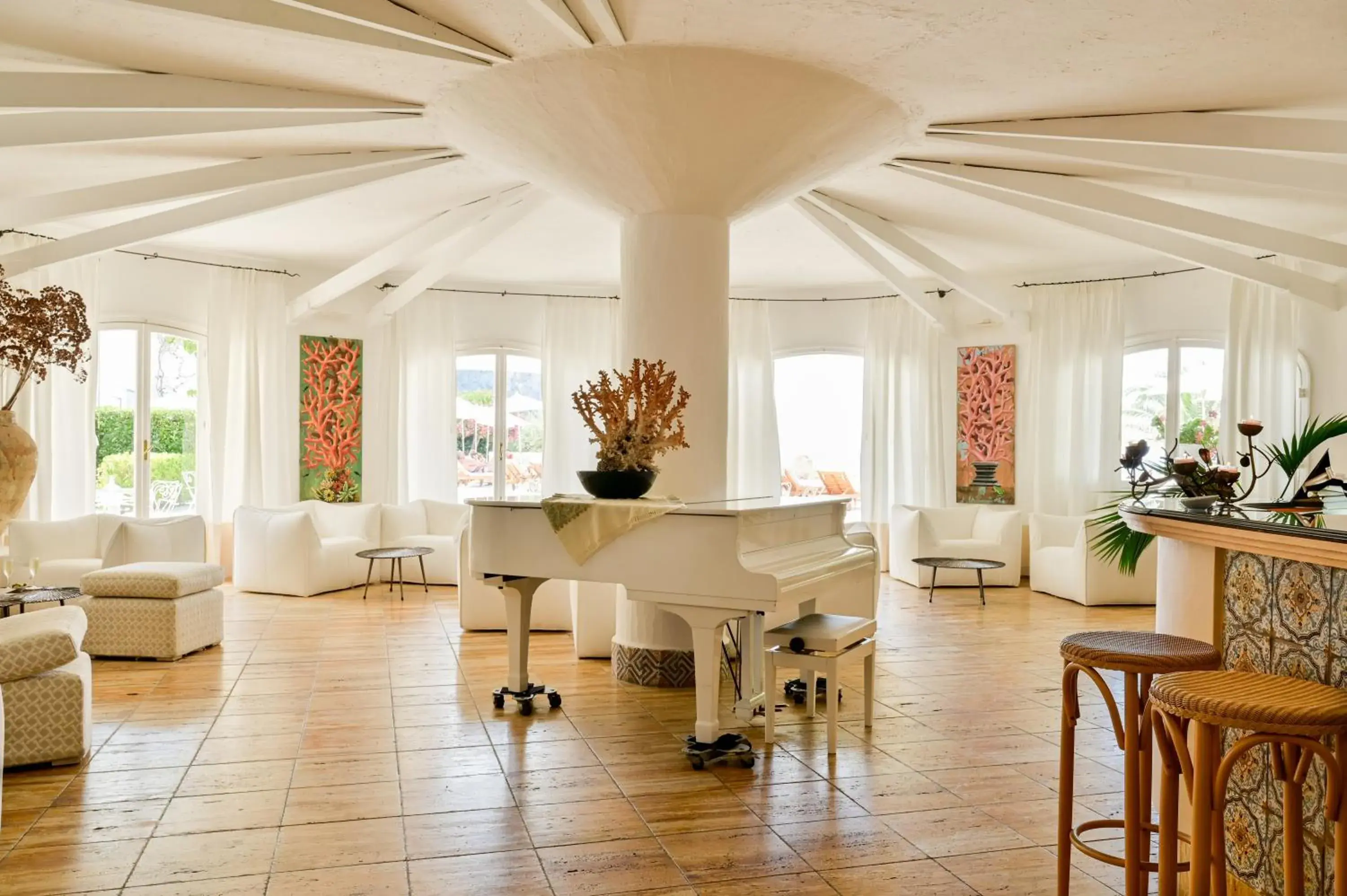 Lounge or bar in Le Calette Bay Lounge or bar in Le Calette Bay