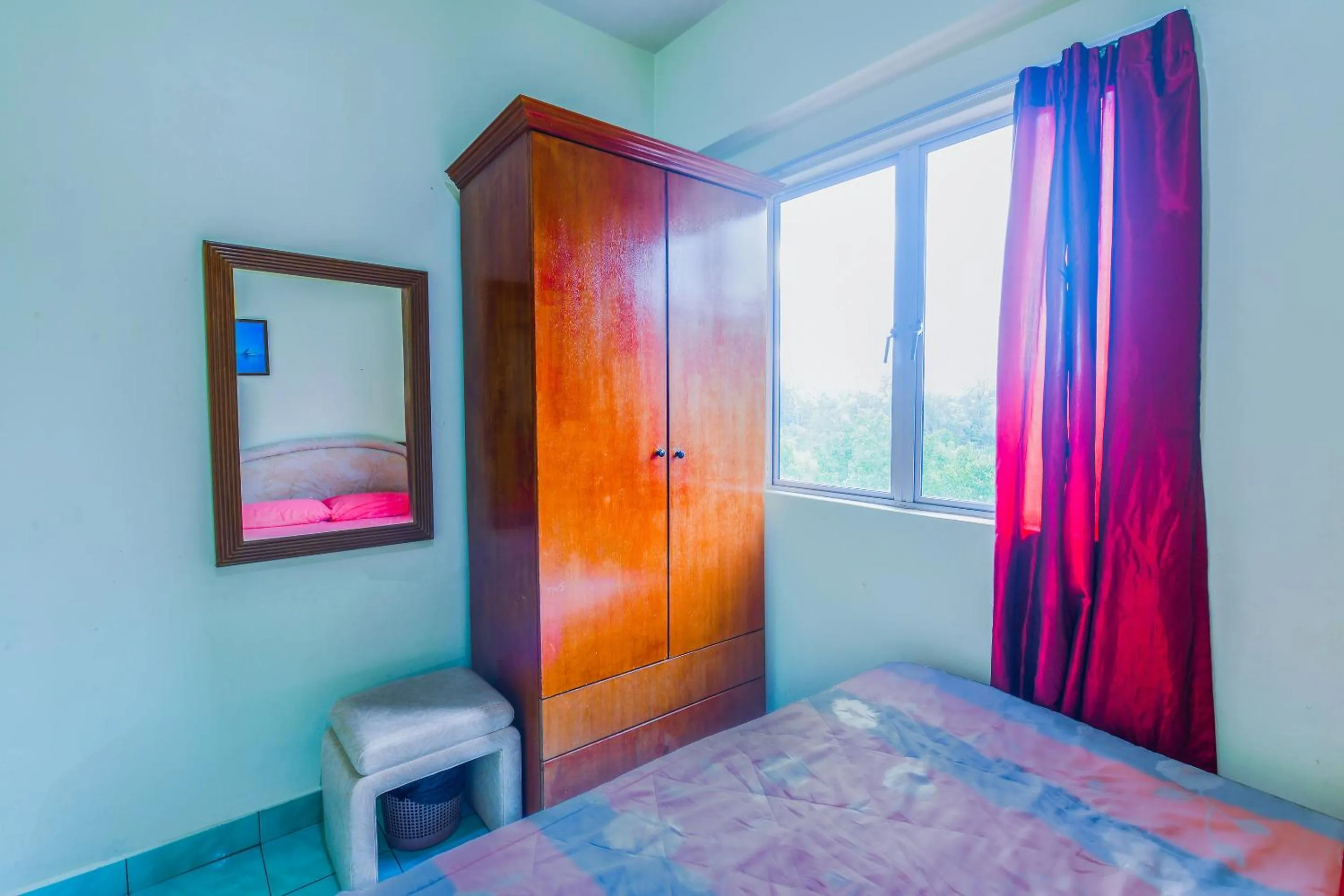 Bedroom in OYO Home 90466 JC Sunshine Bay Resort Apartment Port Dickson