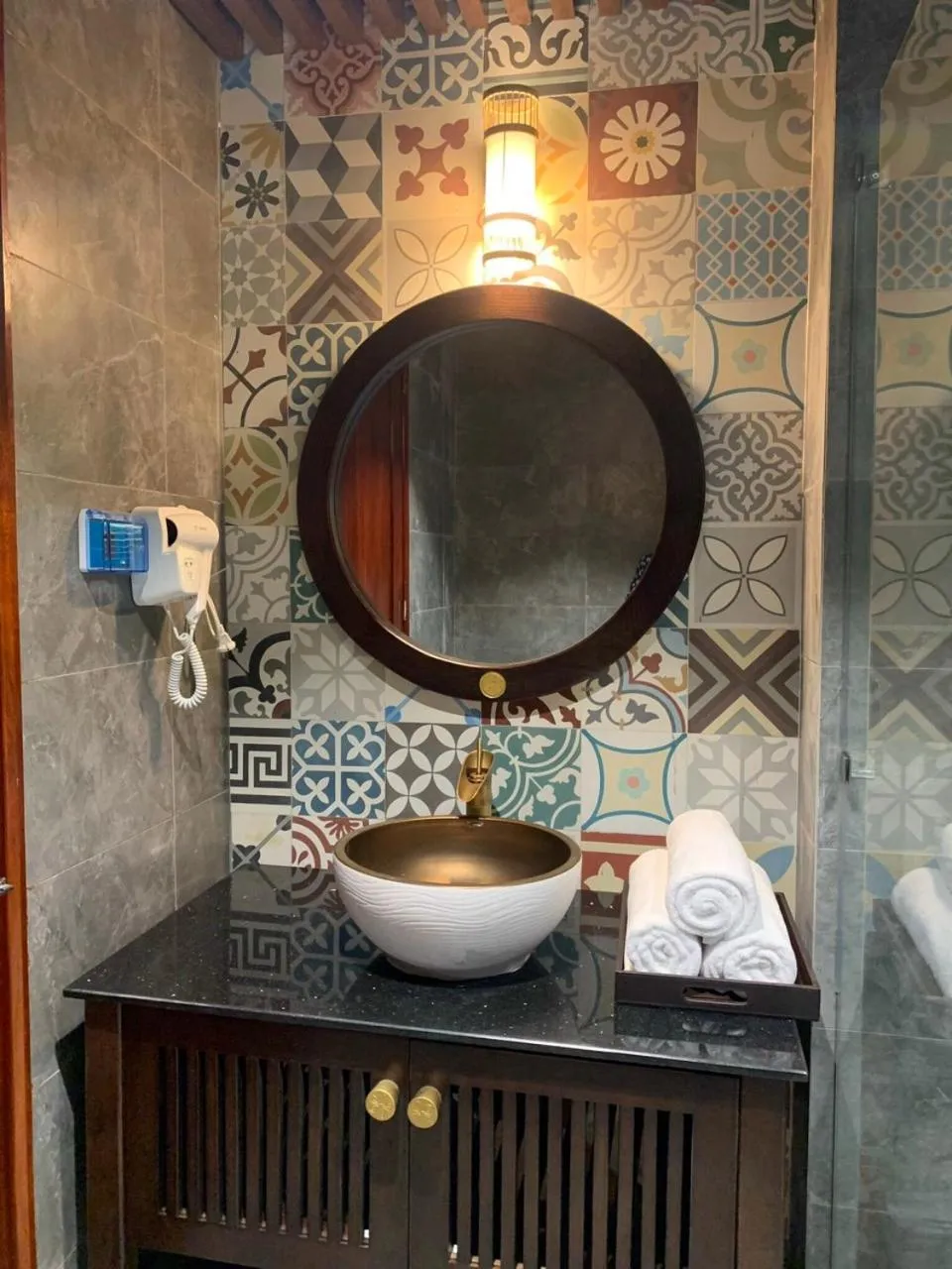 Bathroom in PU LUONG BOCBANDI RETREAT