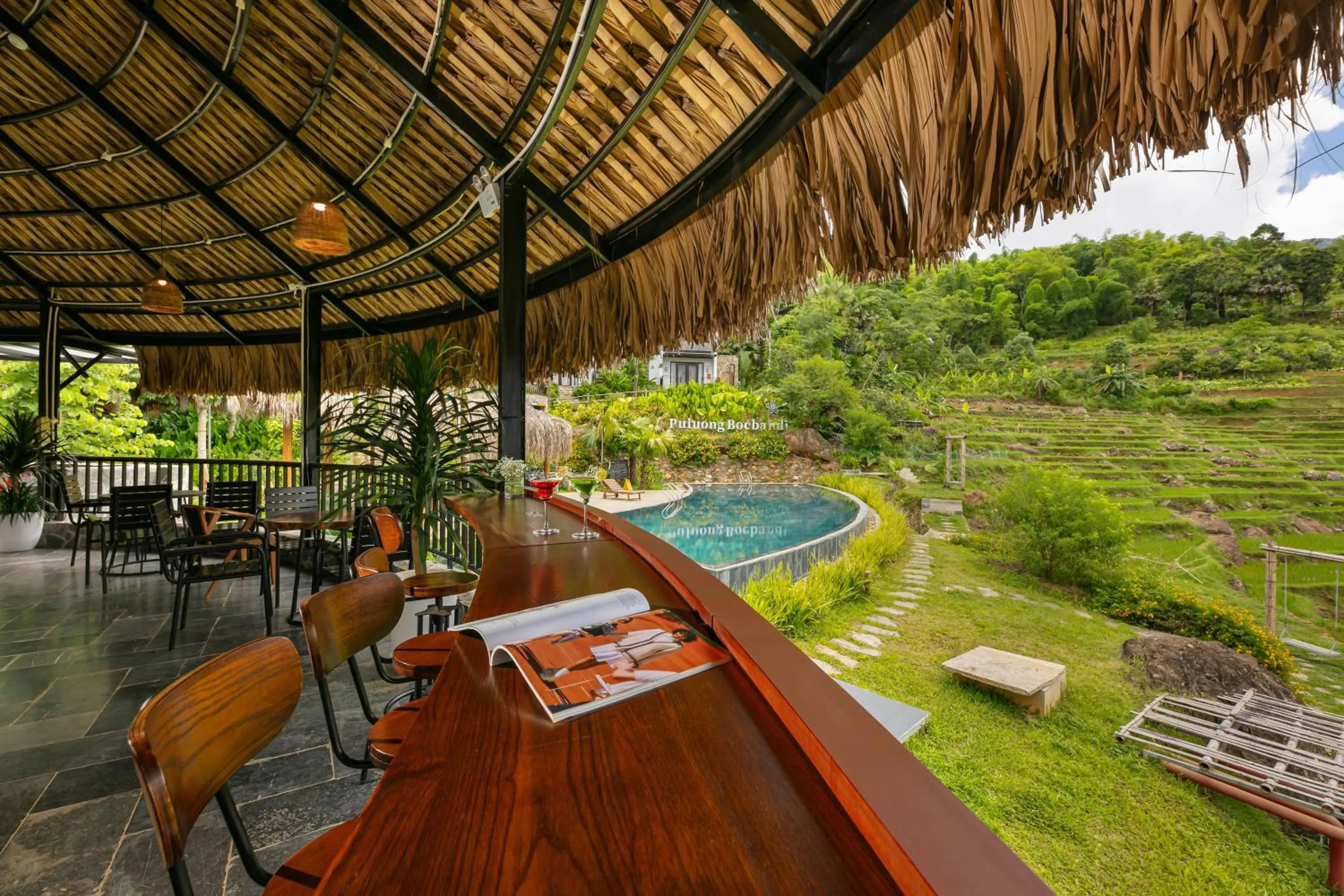 Swimming pool in PU LUONG BOCBANDI RETREAT