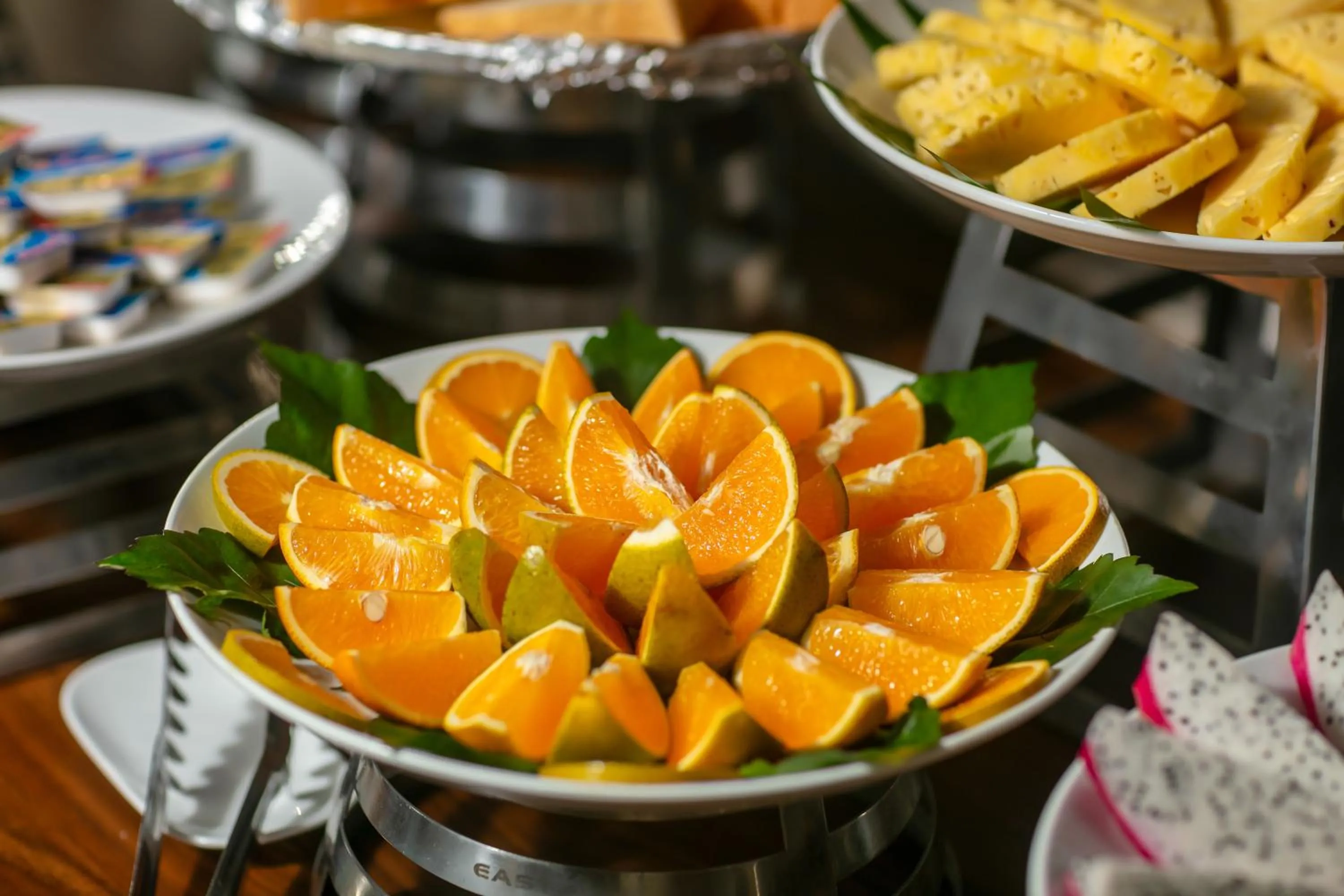 Buffet breakfast in PU LUONG BOCBANDI RETREAT