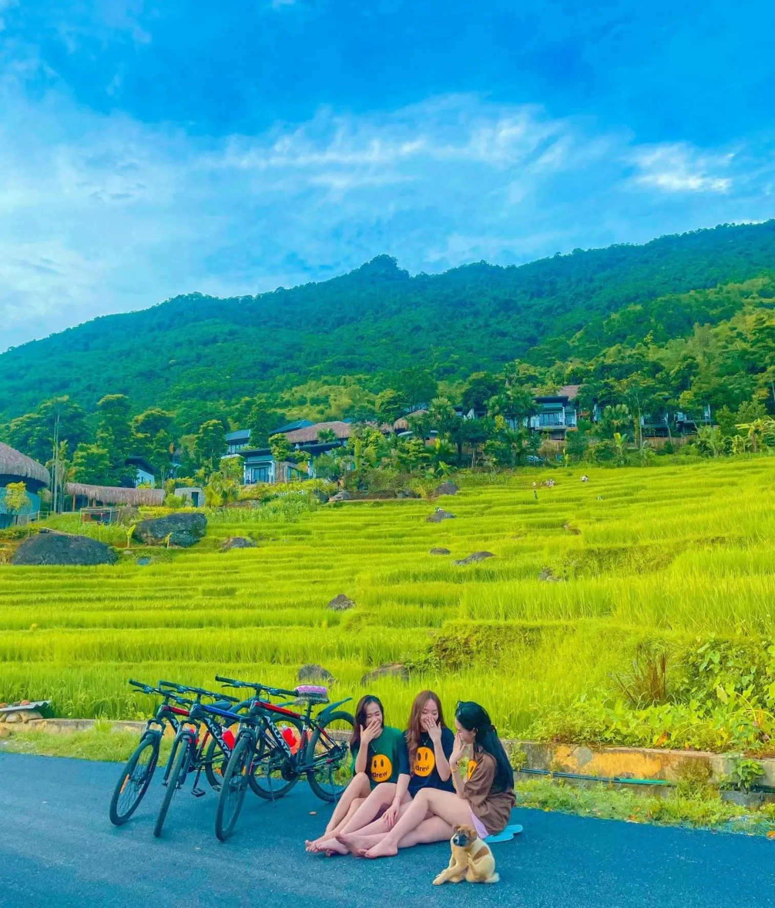 Cycling in PU LUONG BOCBANDI RETREAT