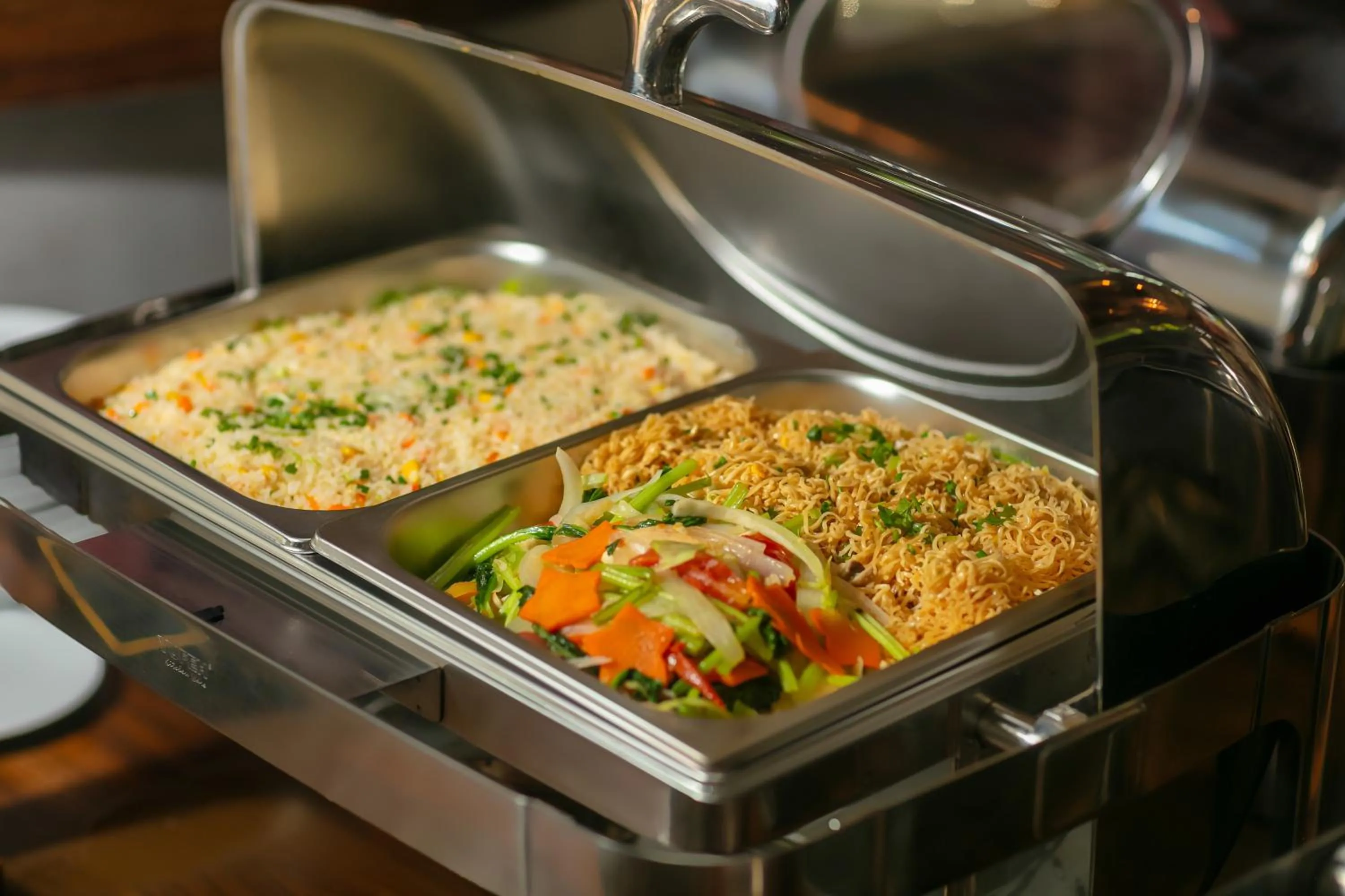 Buffet breakfast in PU LUONG BOCBANDI RETREAT