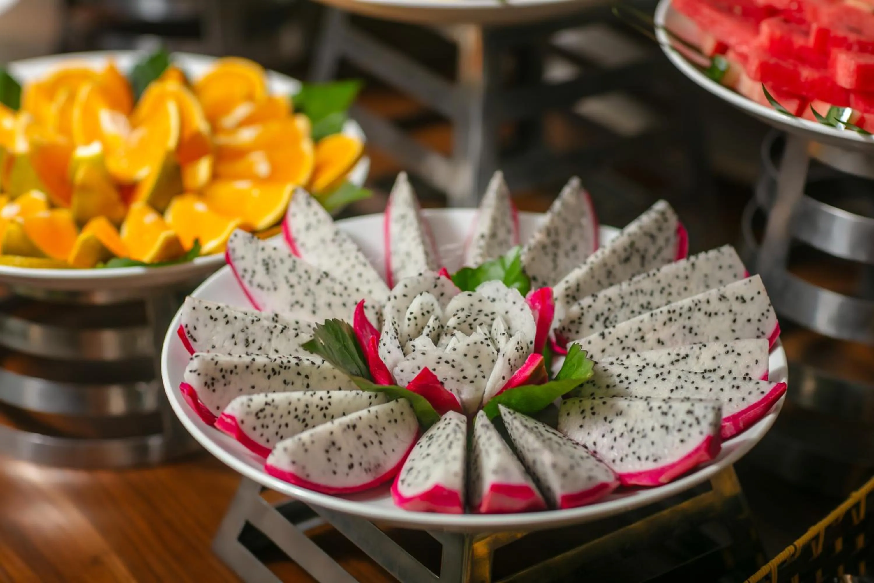 Buffet breakfast in PU LUONG BOCBANDI RETREAT