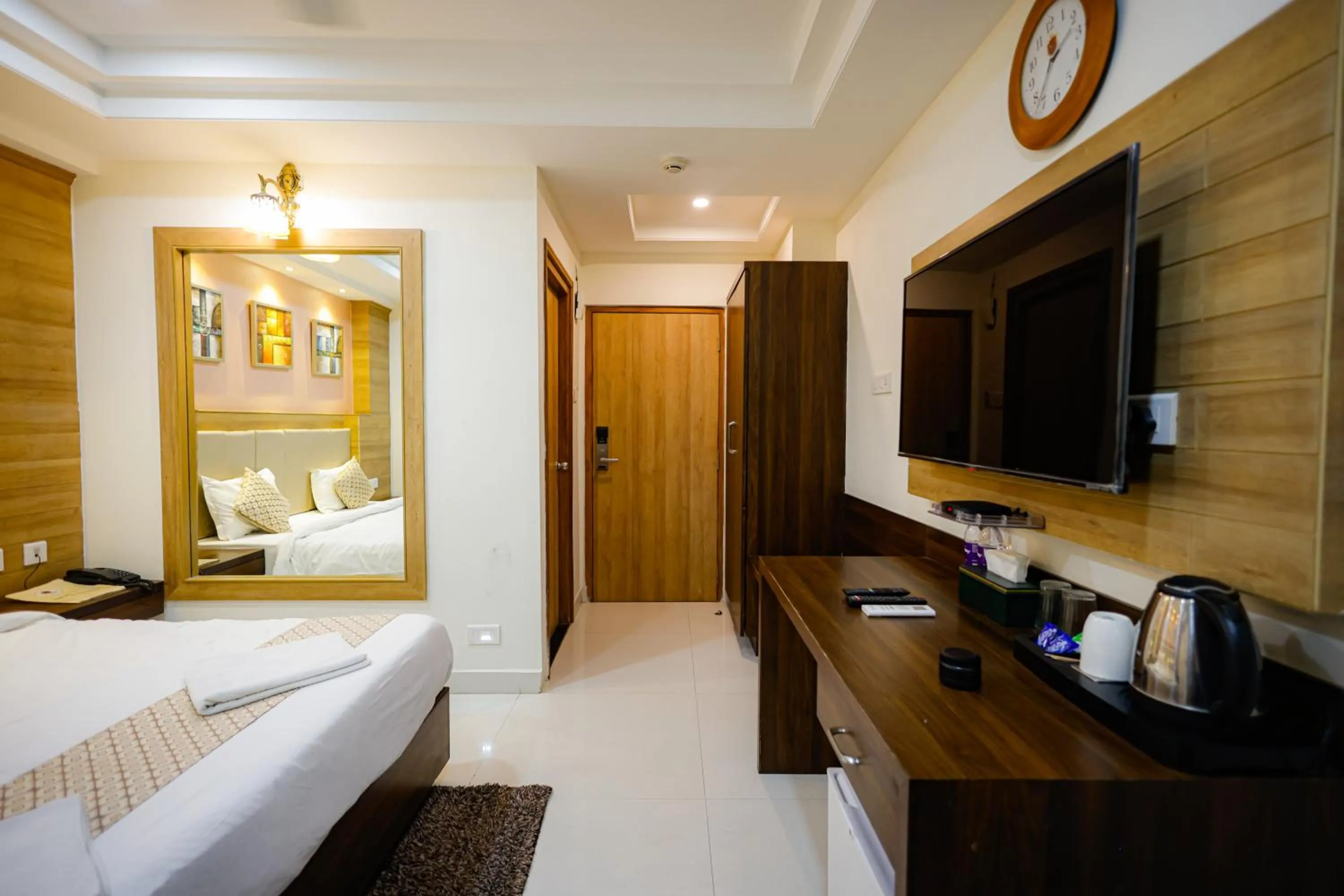 Bed in M Square Hotel