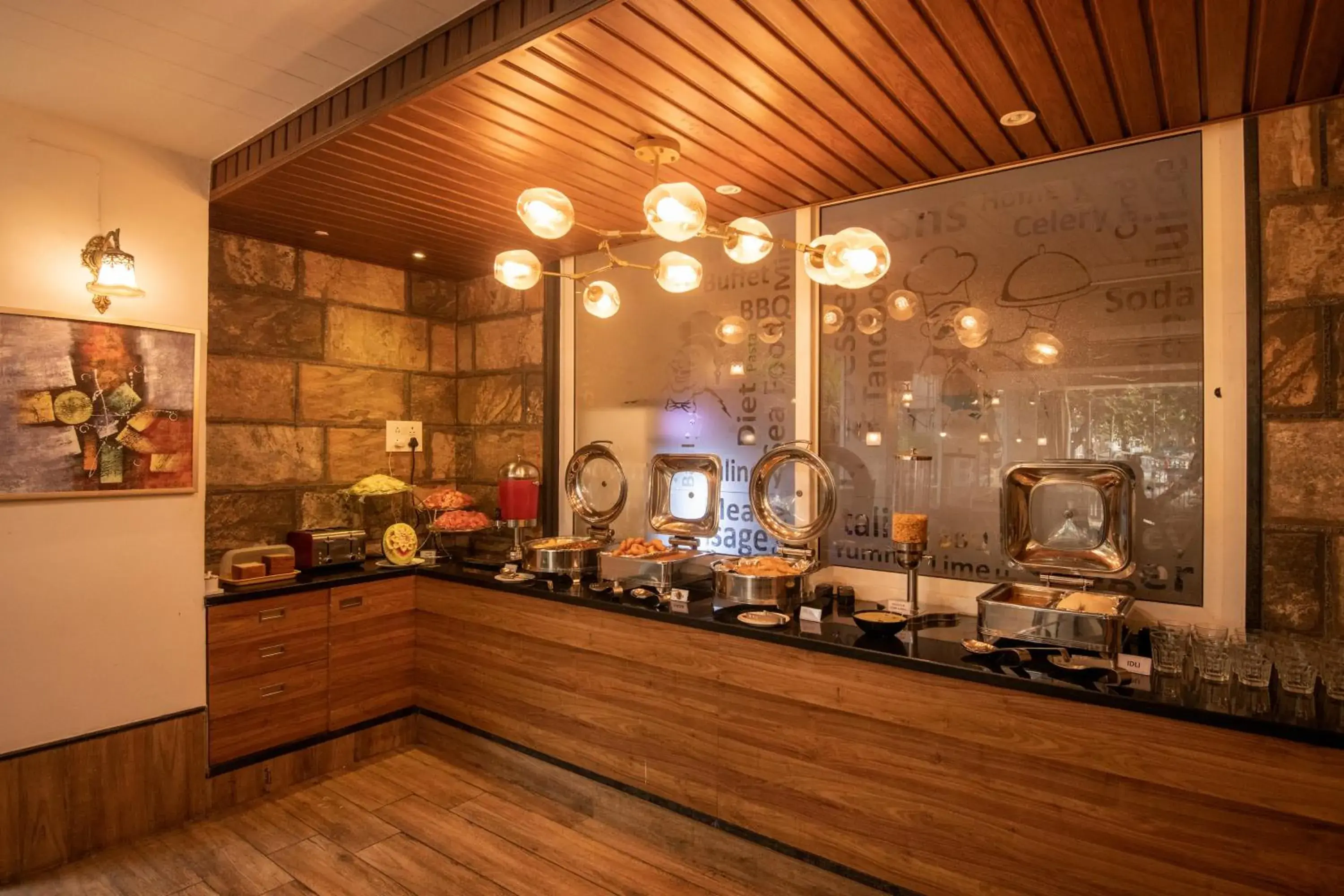 Breakfast in M Square Hotel Breakfast in M Square Hotel