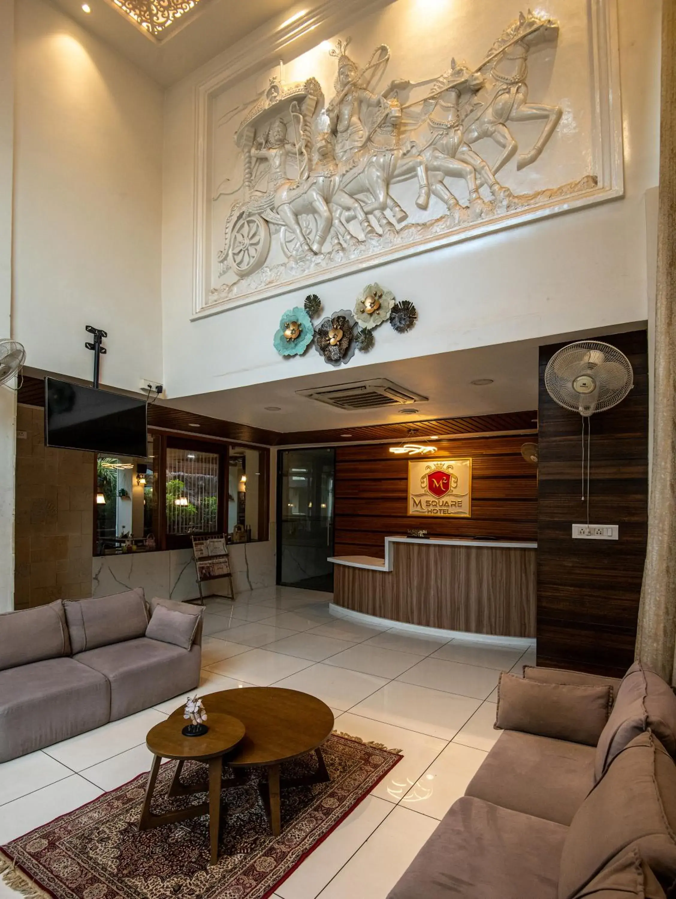 Lobby or reception in M Square Hotel Lobby or reception in M Square Hotel