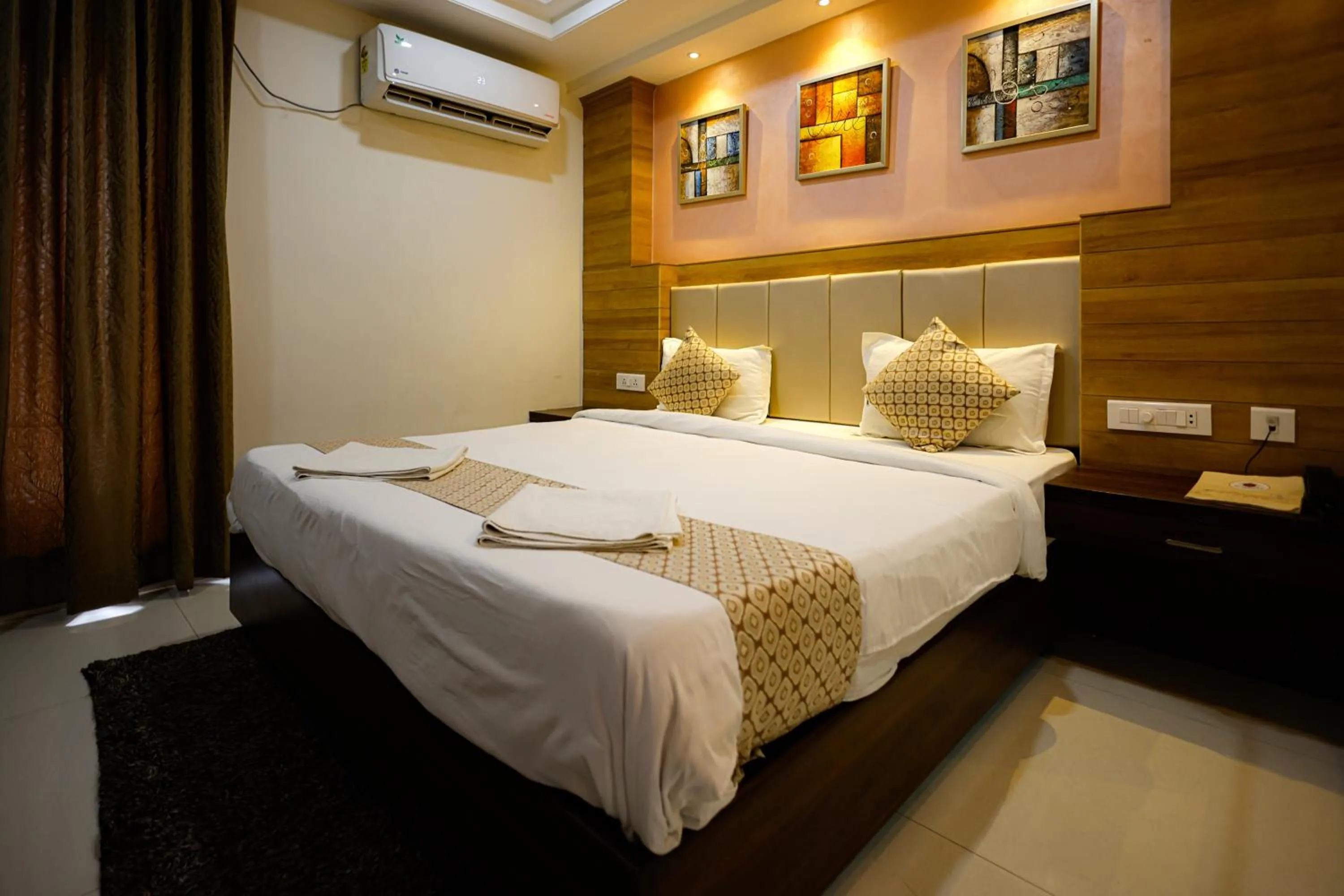 Bed in M Square Hotel