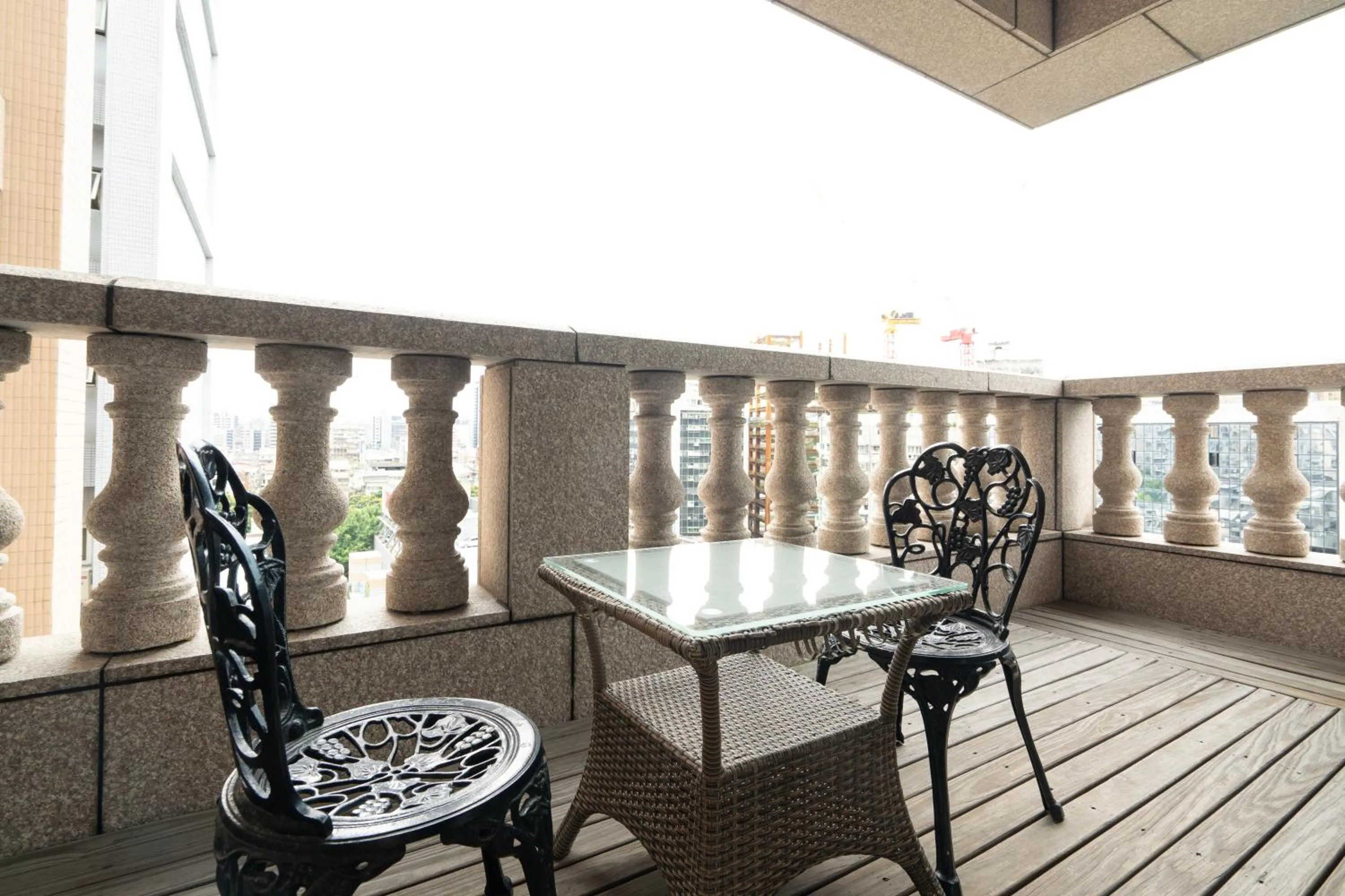 Balcony/Terrace in XINSHE Hotel - Linsen
