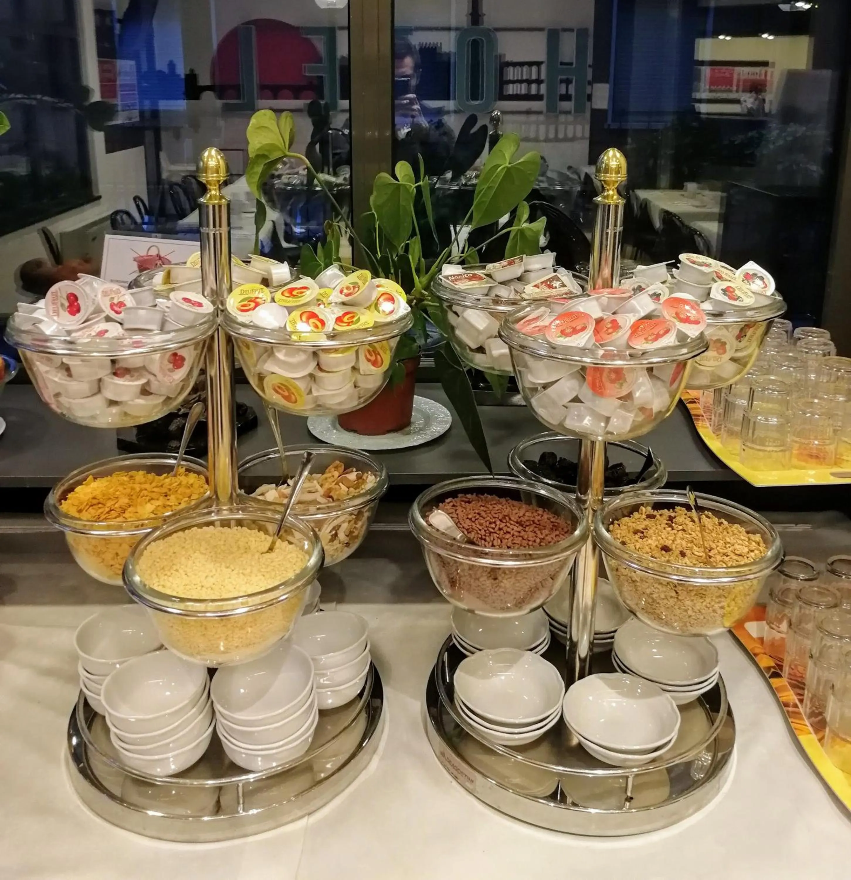 Buffet breakfast in Hotel Martini