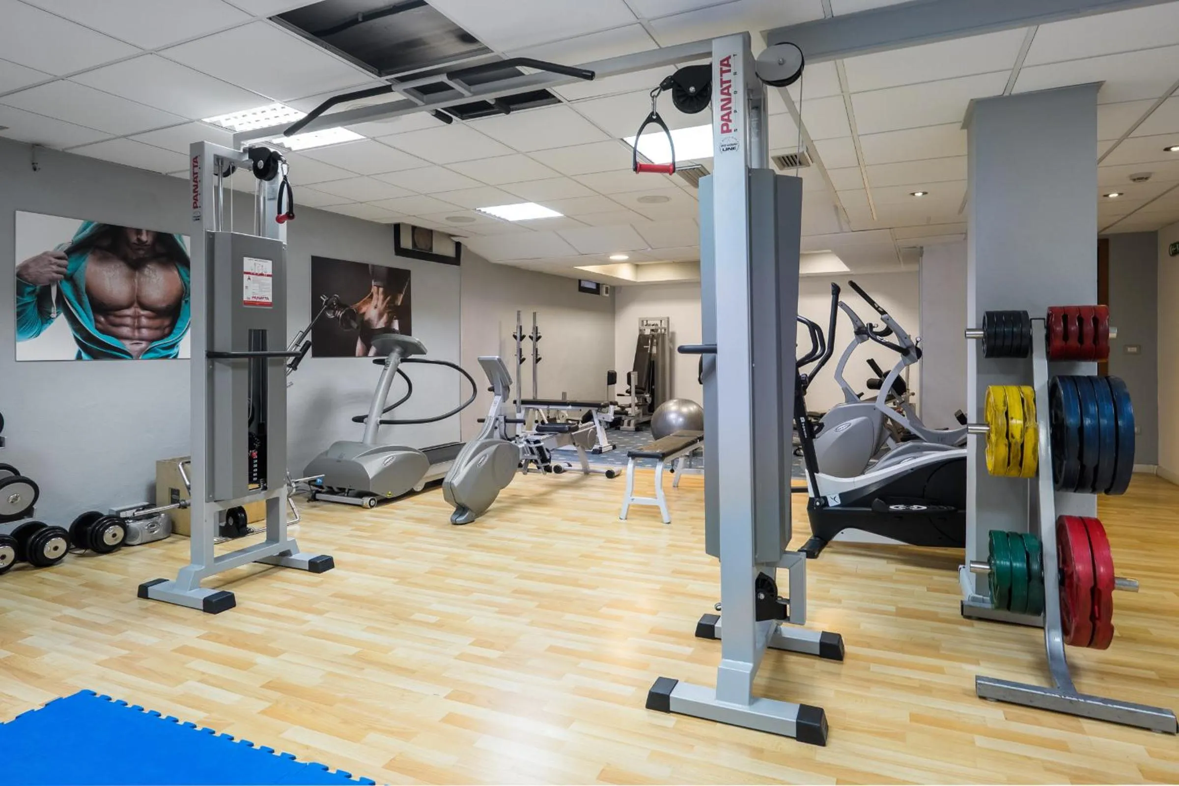 Fitness centre/facilities in Hotel Martini