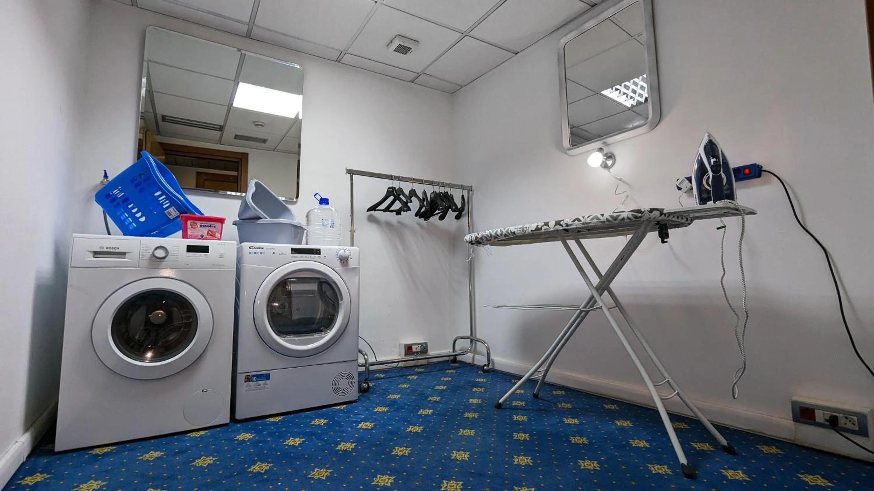 laundry in Hotel Martini