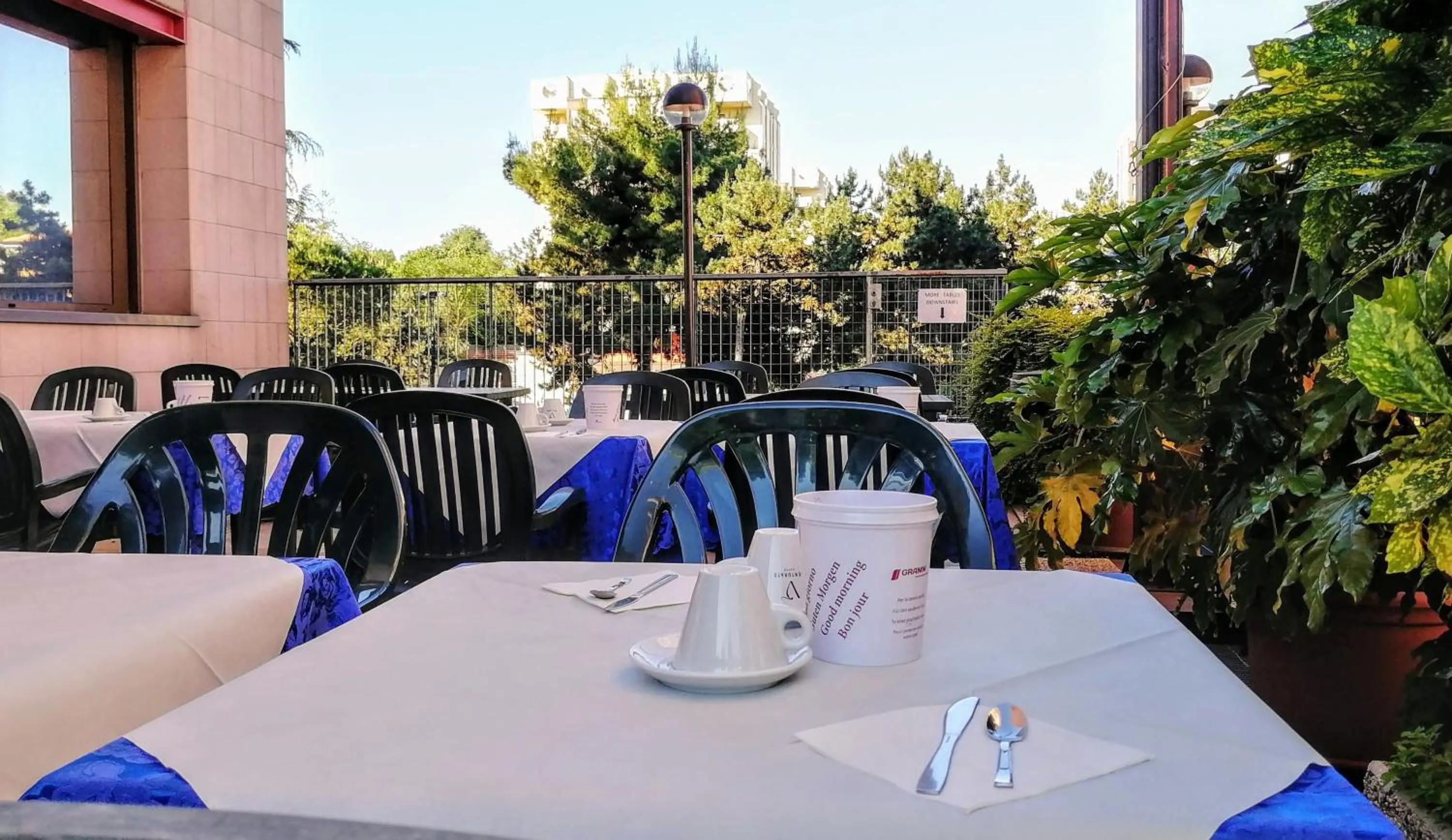Balcony/Terrace in Hotel Martini