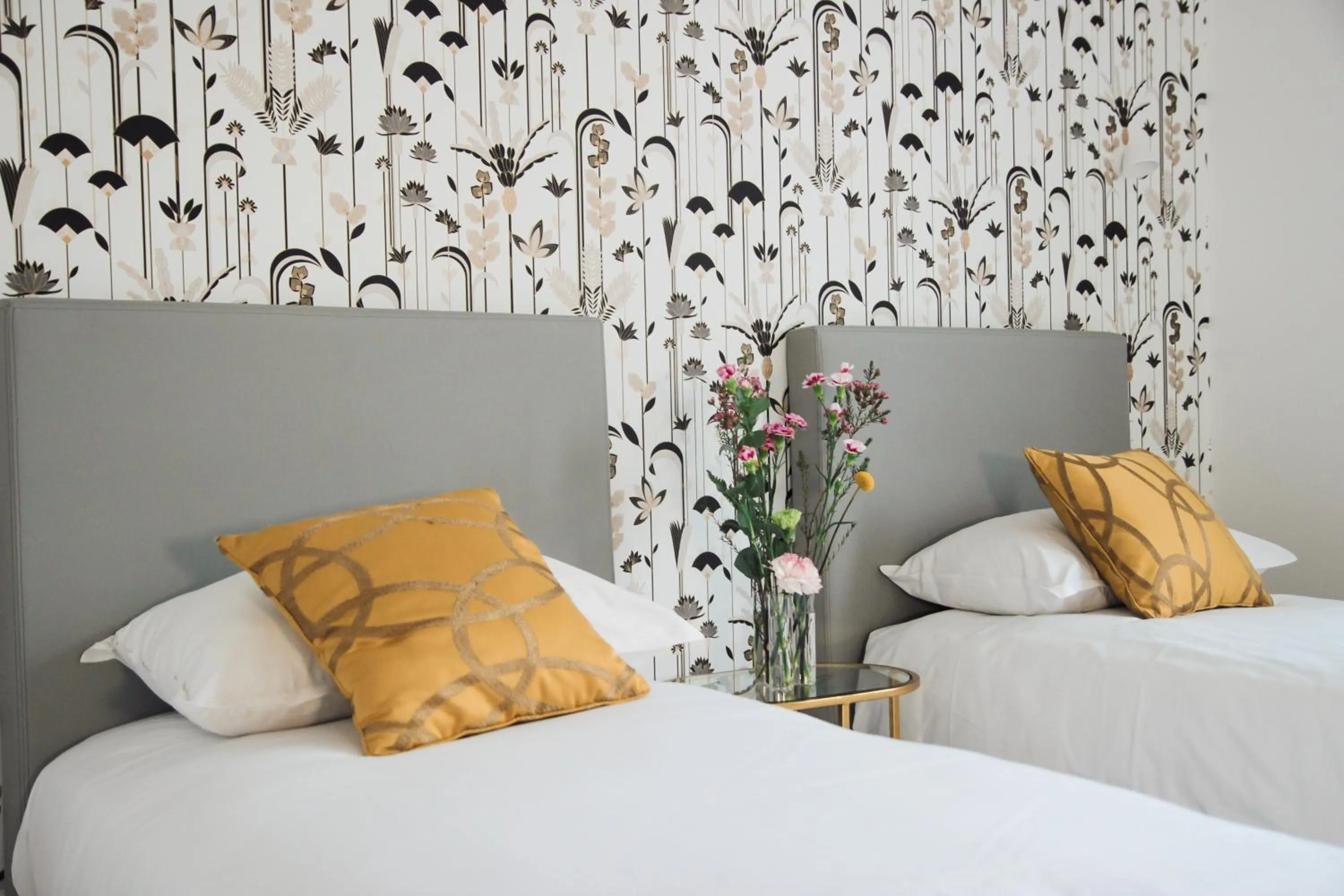 Bedroom, Bed in Hôtel Le Petit Périer