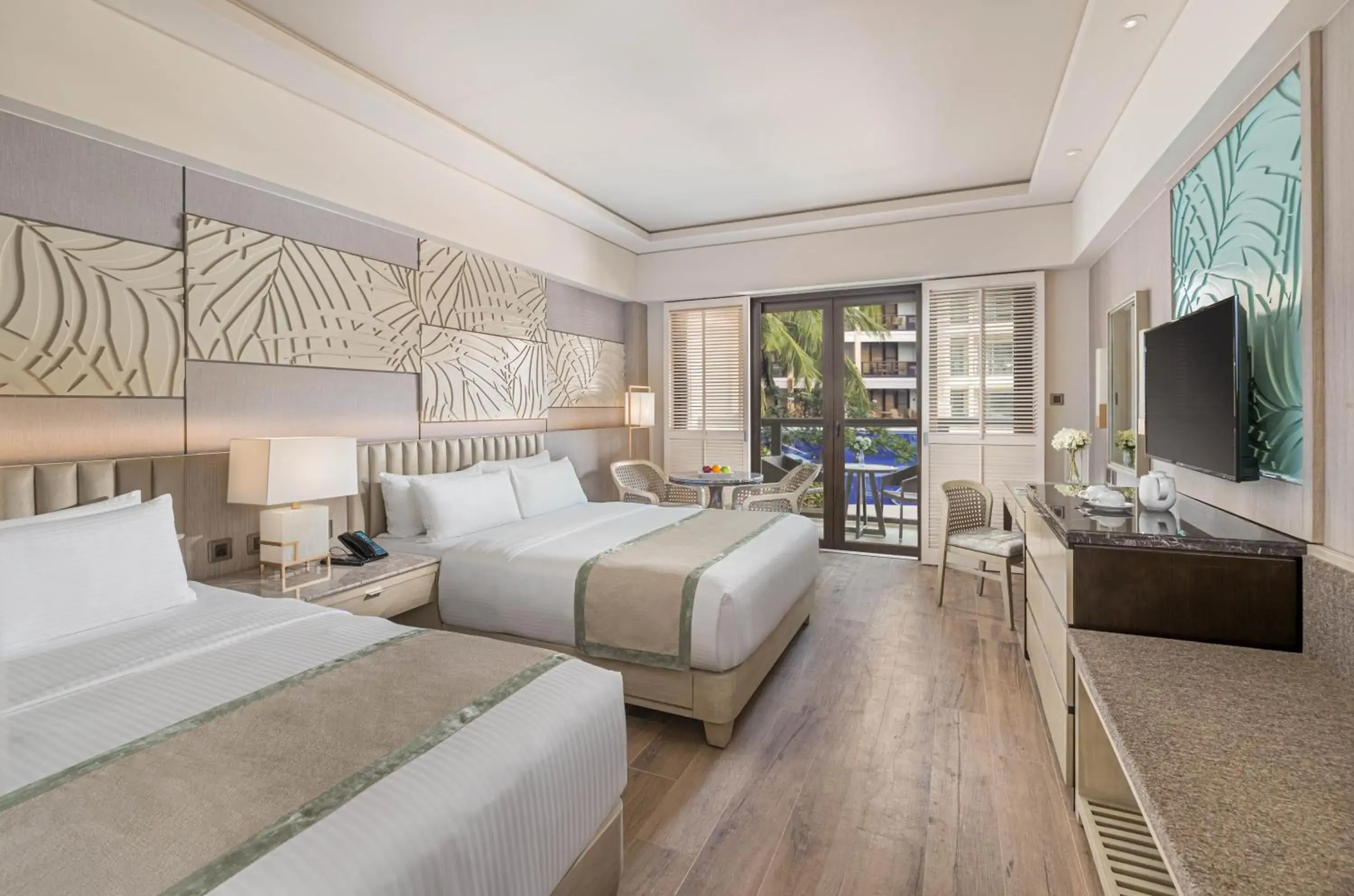 Bed in Henann Park Resort Bed in Henann Park Resort