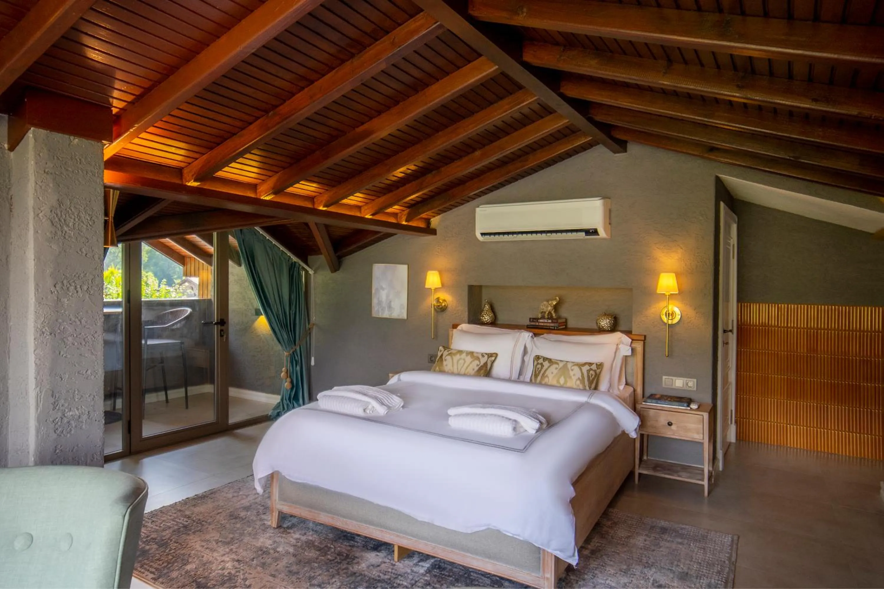 Bed in Kaya Villas Exclusive