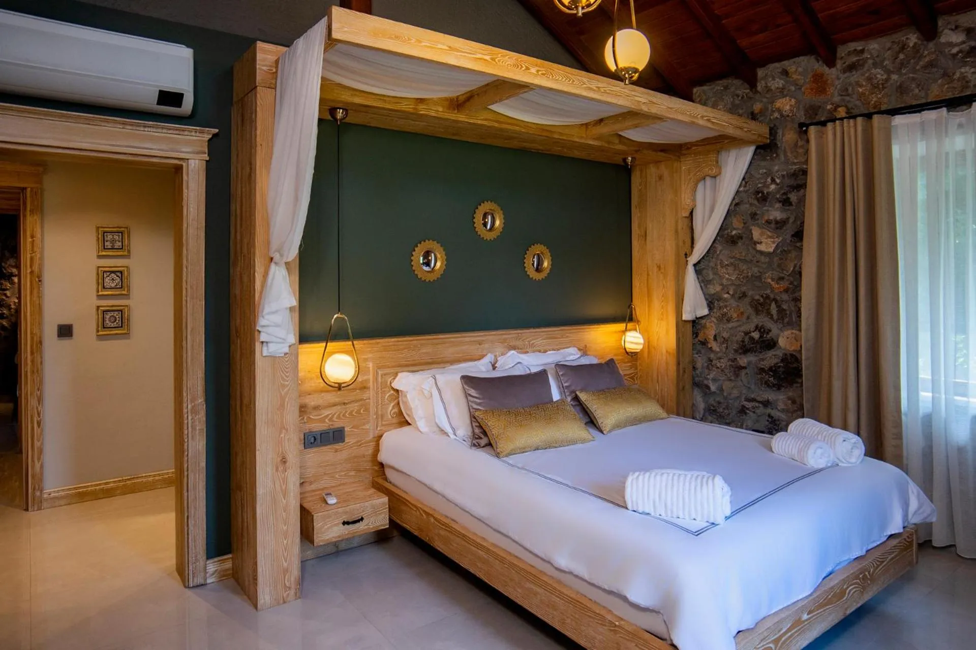 Bed in Kaya Villas Exclusive