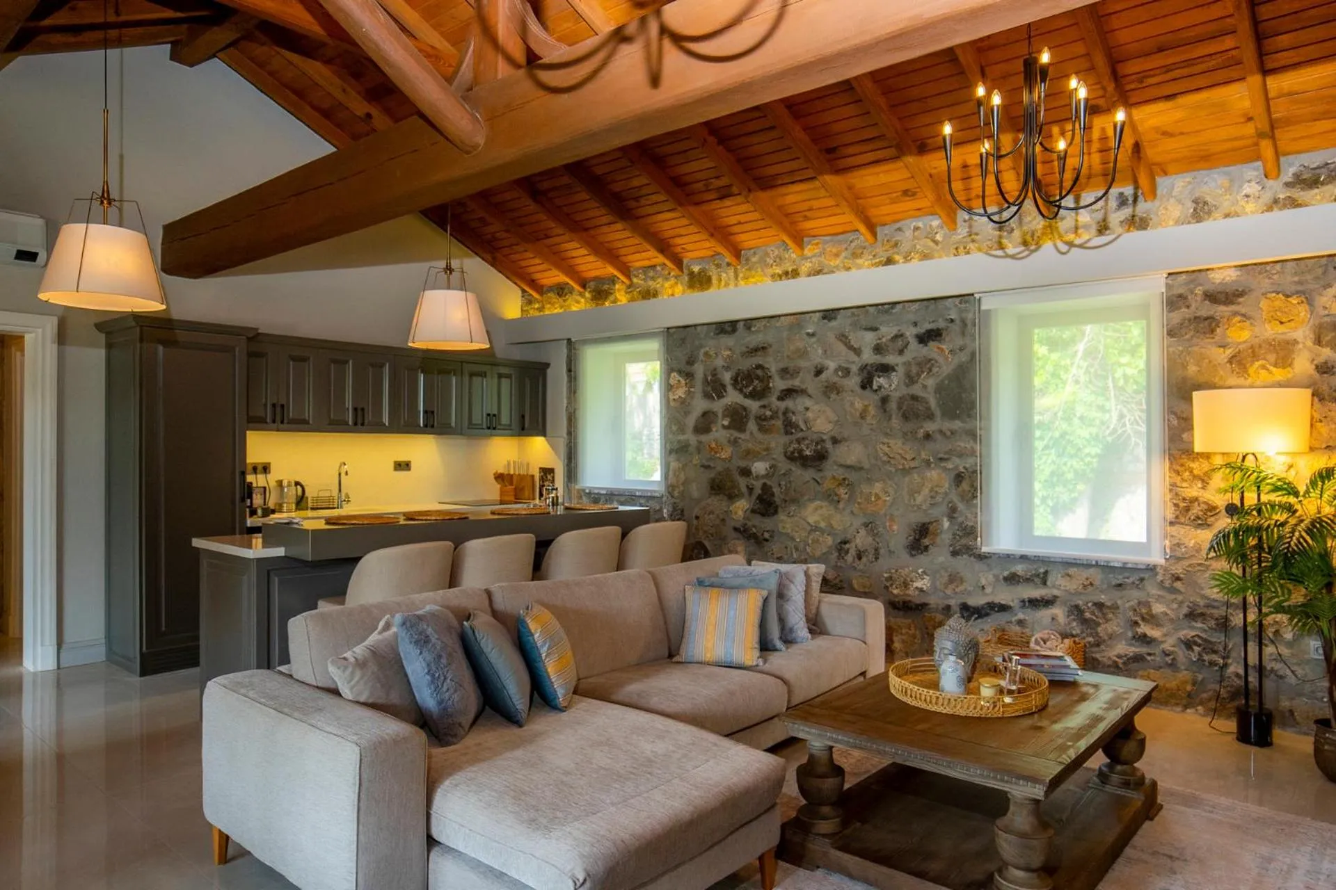 Living room in Kaya Villas Exclusive