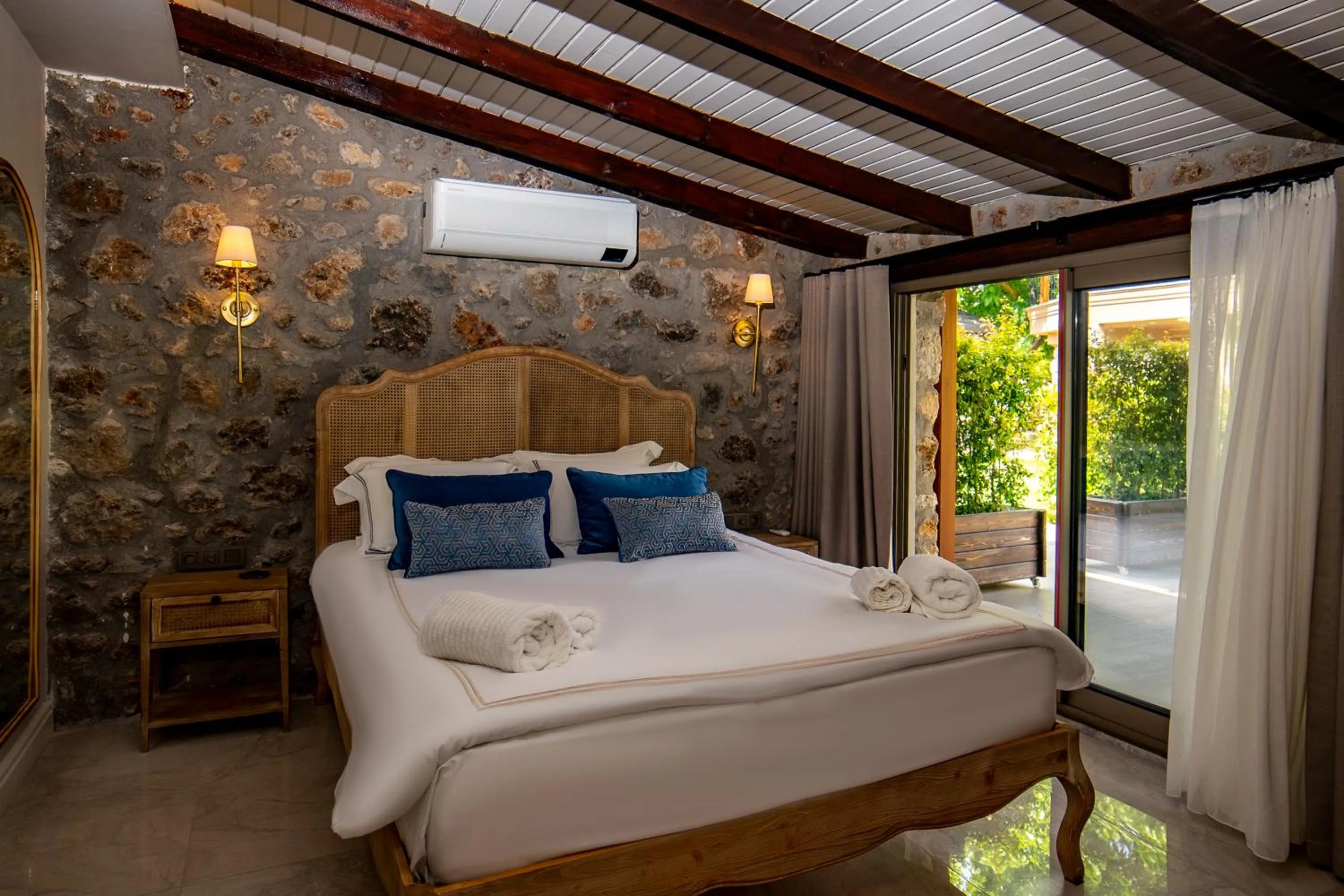 Bed in Kaya Villas Exclusive