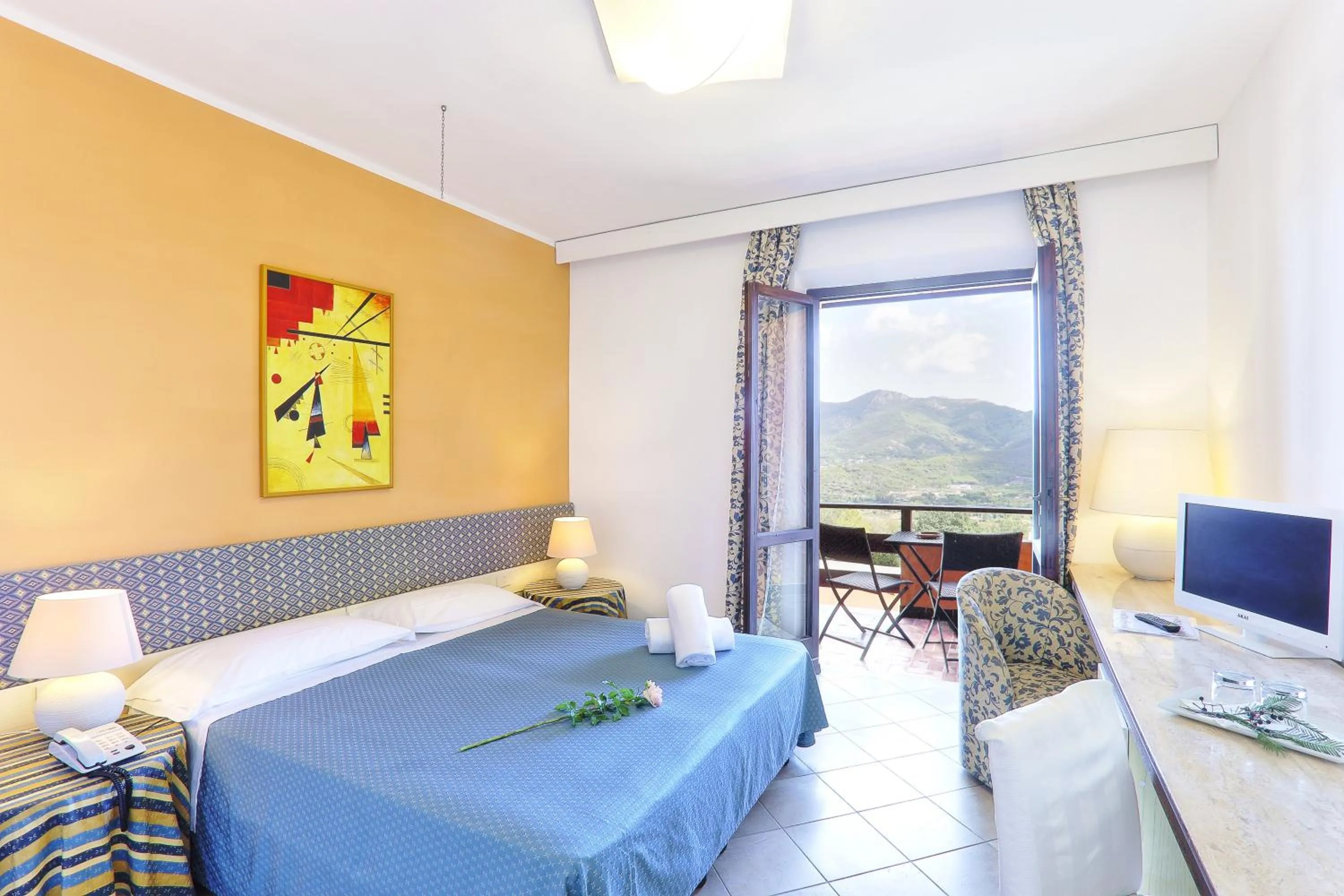 Bed in Resort Le Picchiaie