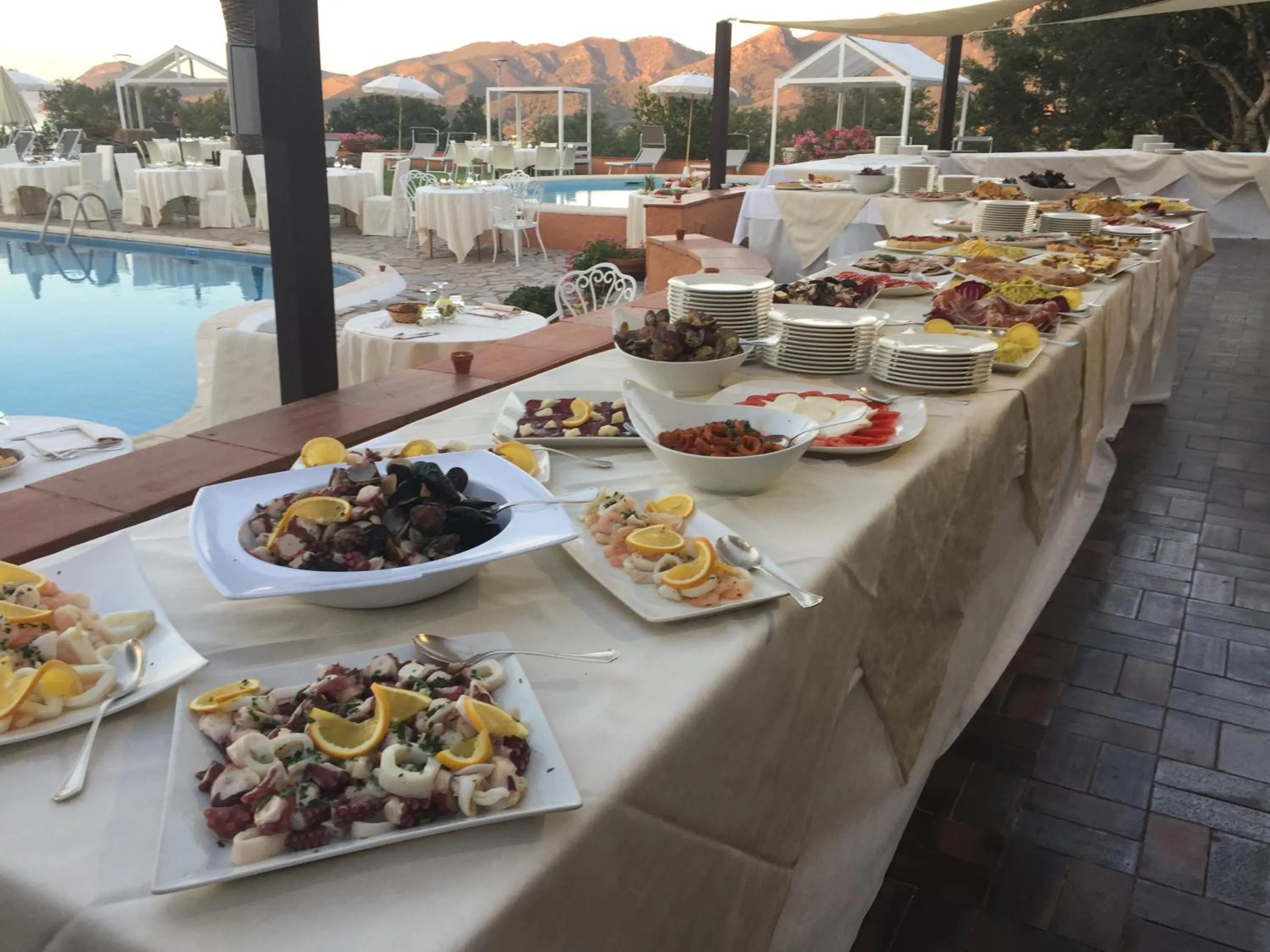 Meals in Resort Le Picchiaie