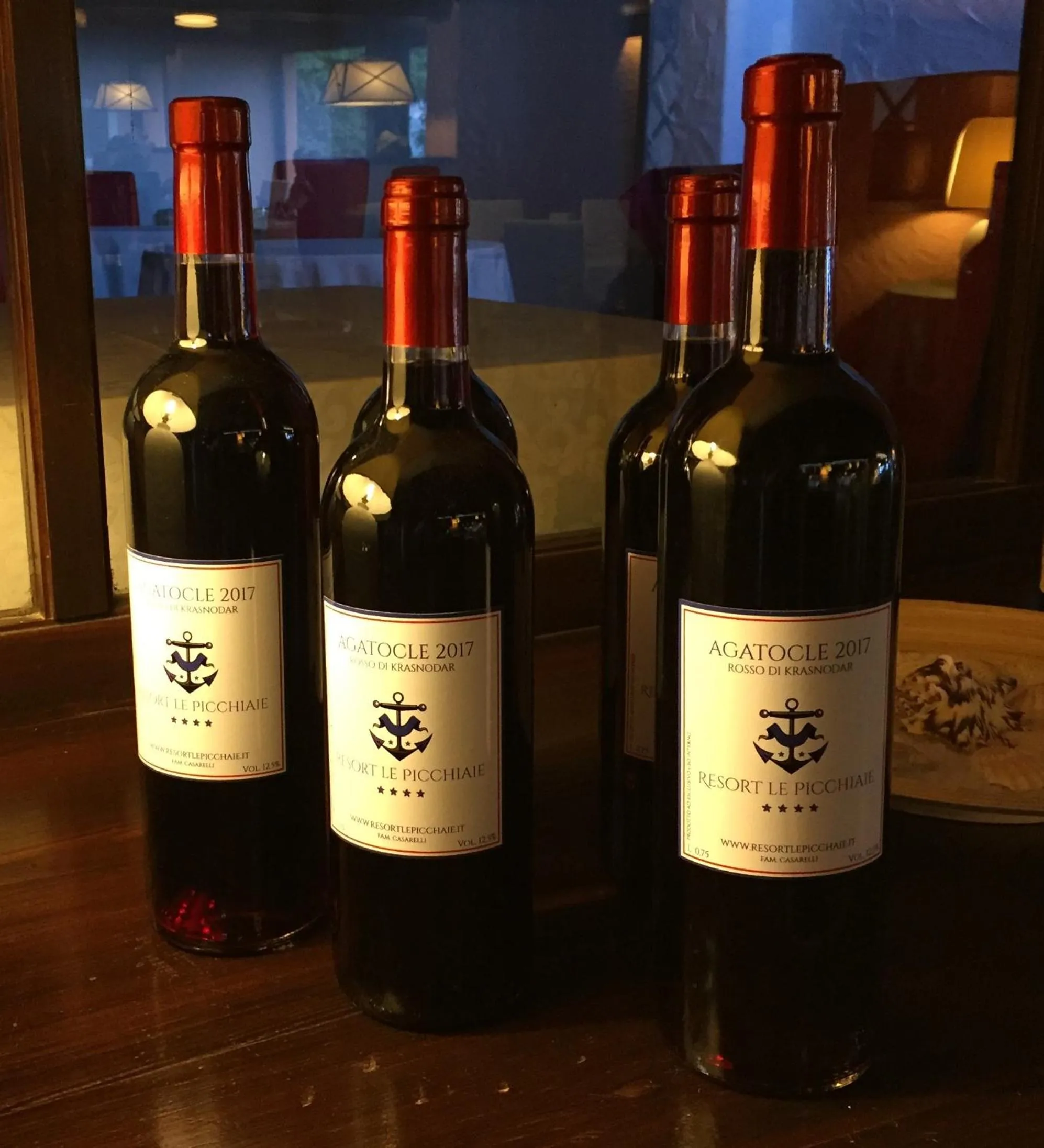 Alcoholic drinks in Resort Le Picchiaie