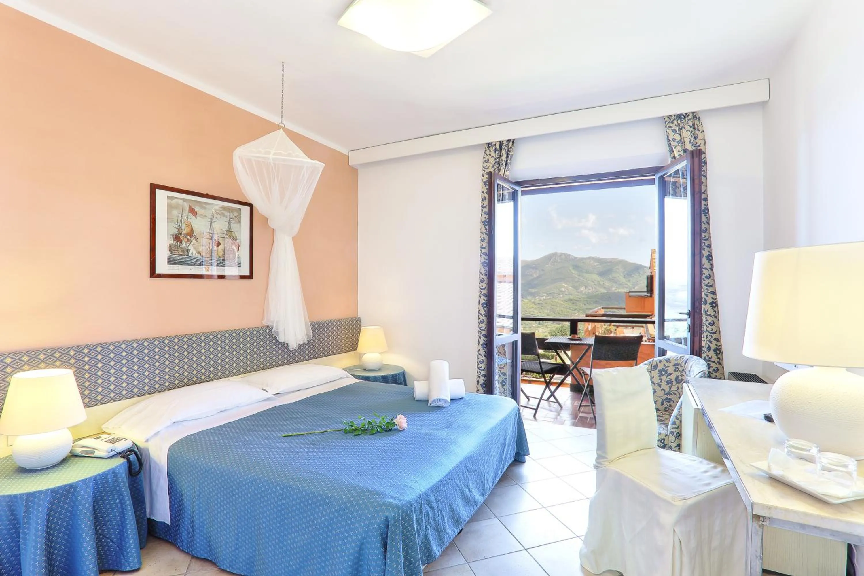 Bed in Resort Le Picchiaie