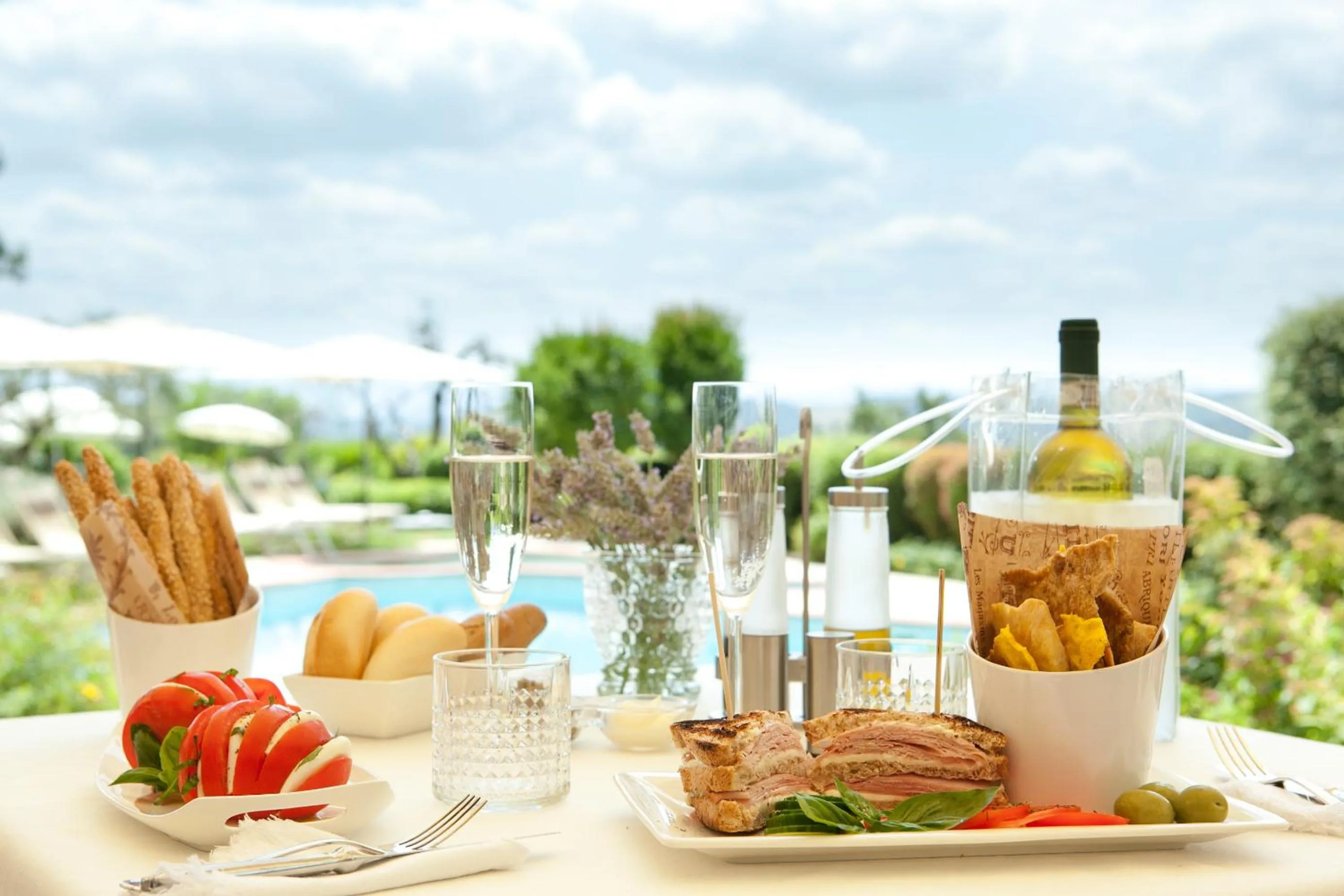 Restaurant/places to eat in Relais Santa Chiara Hotel - Tuscany Charme