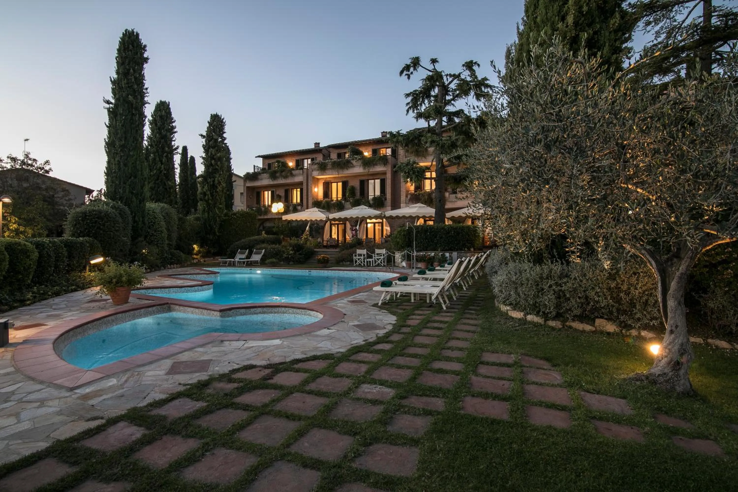 Facade/entrance in Relais Santa Chiara Hotel - Tuscany Charme